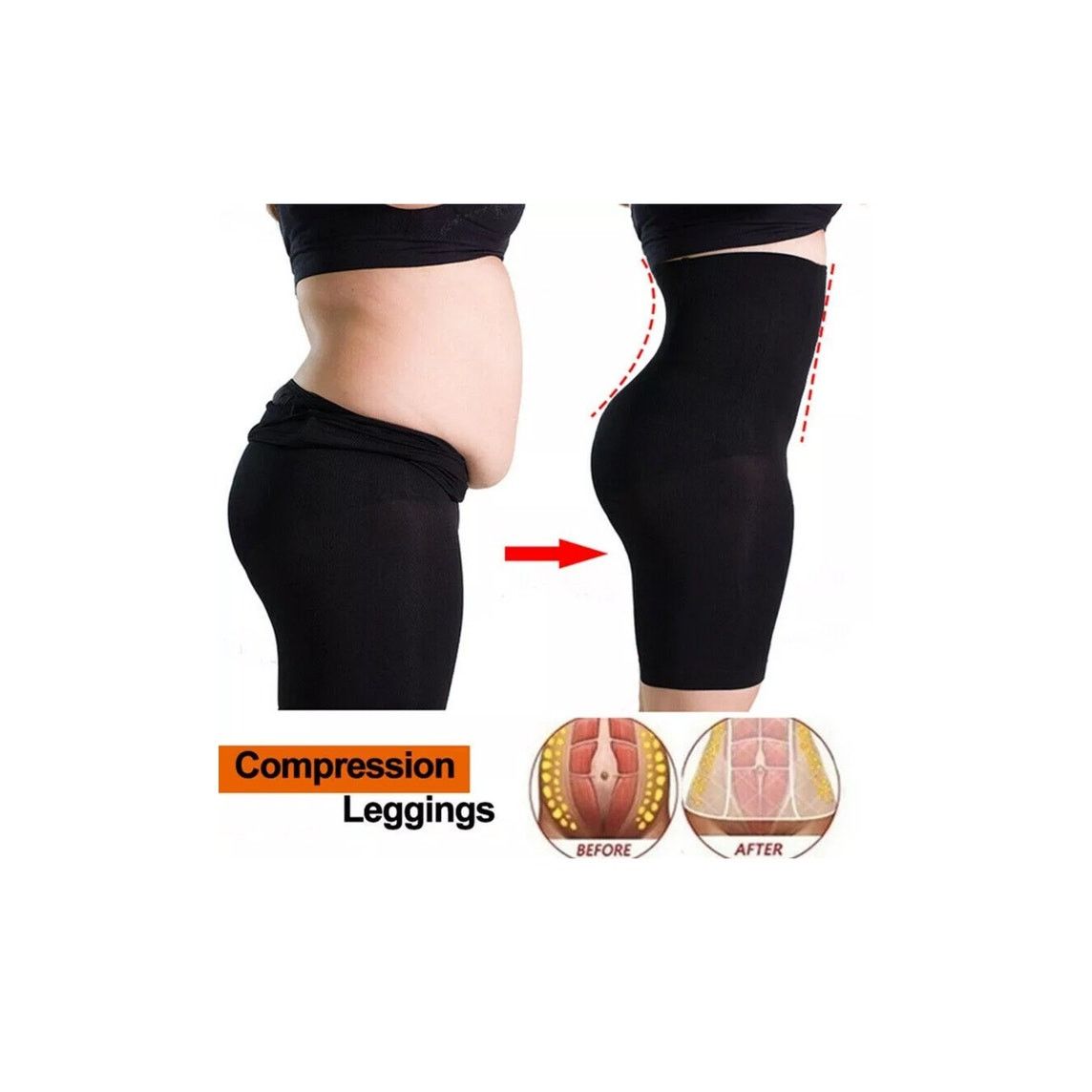 Unknown London Shapermint-Empetua high waisted nude shaping shorts XXXL Size ONE SIZE - 7 Thumbnail