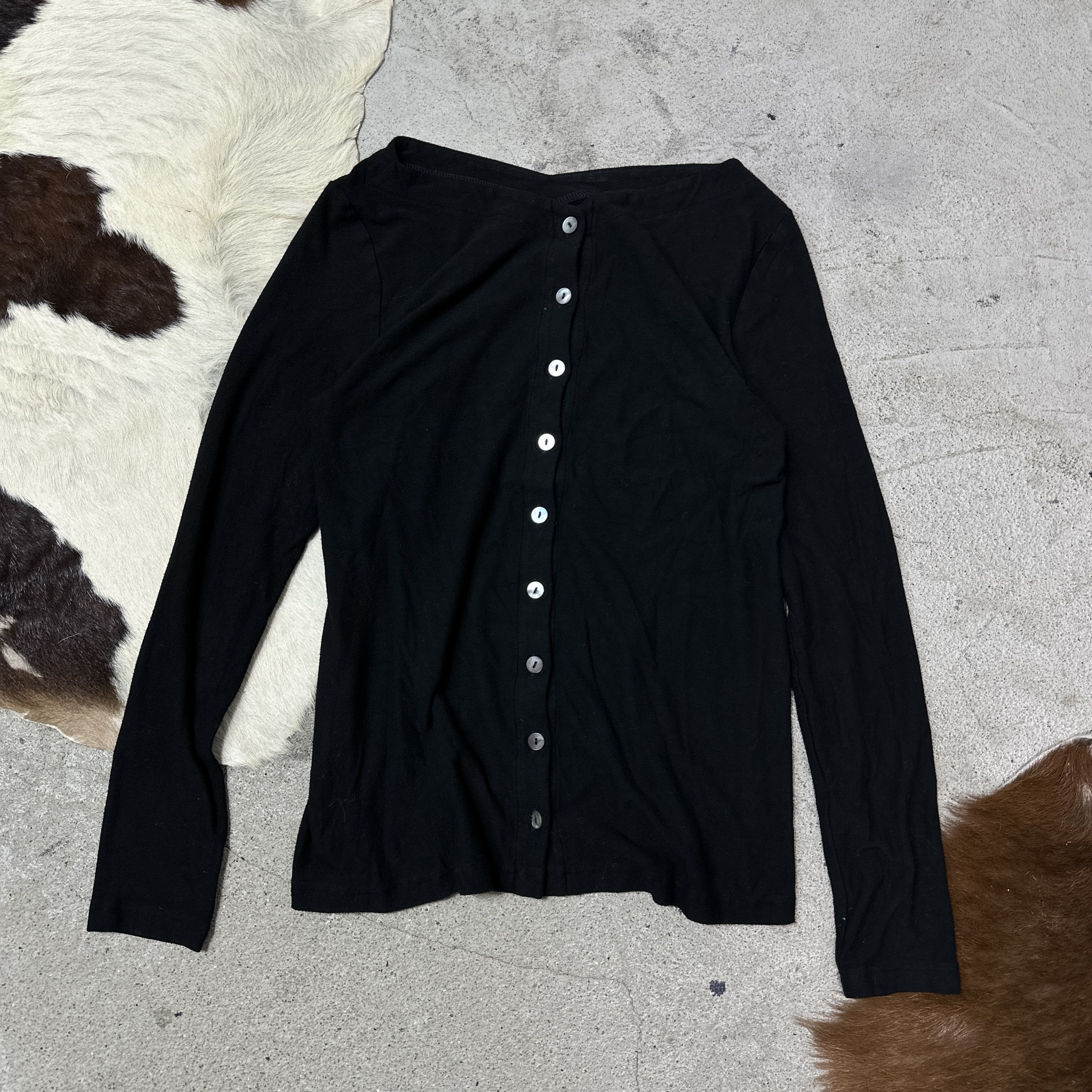 Vintage Vintage Avant Garde Grunge Buttoned Cardigan Y2K Size S / US 4 / IT 40 - 4 Thumbnail