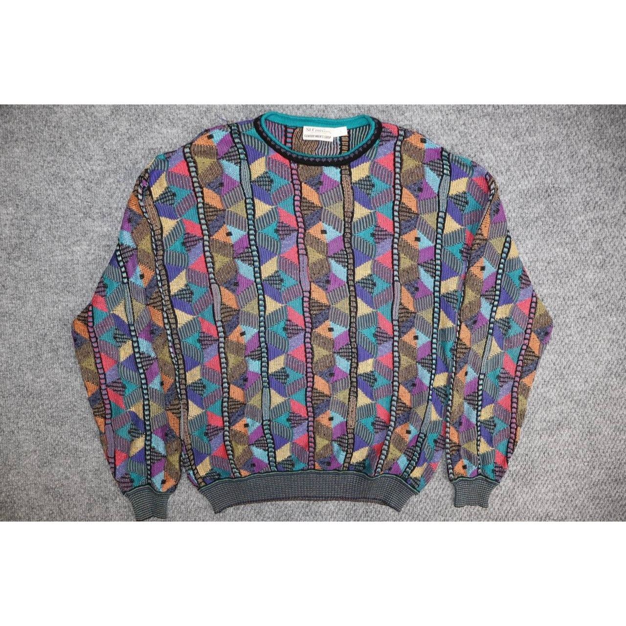 Vintage Vintage St Croix Knits Mens Large Pullover Sweater Size US L / EU 52-54 / 3 - 5 Thumbnail