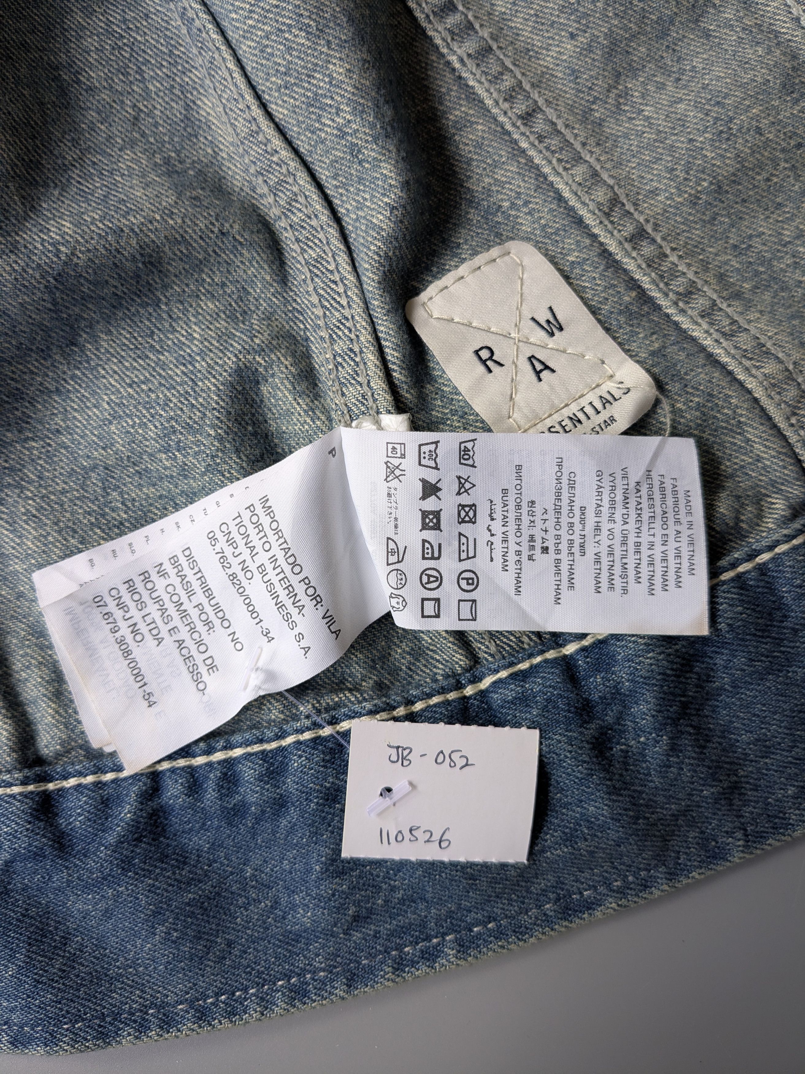 Diesel G Star Raw Type 3 buckle back trucker jeans Size US M / EU 48-50 / 2 - 12 Thumbnail