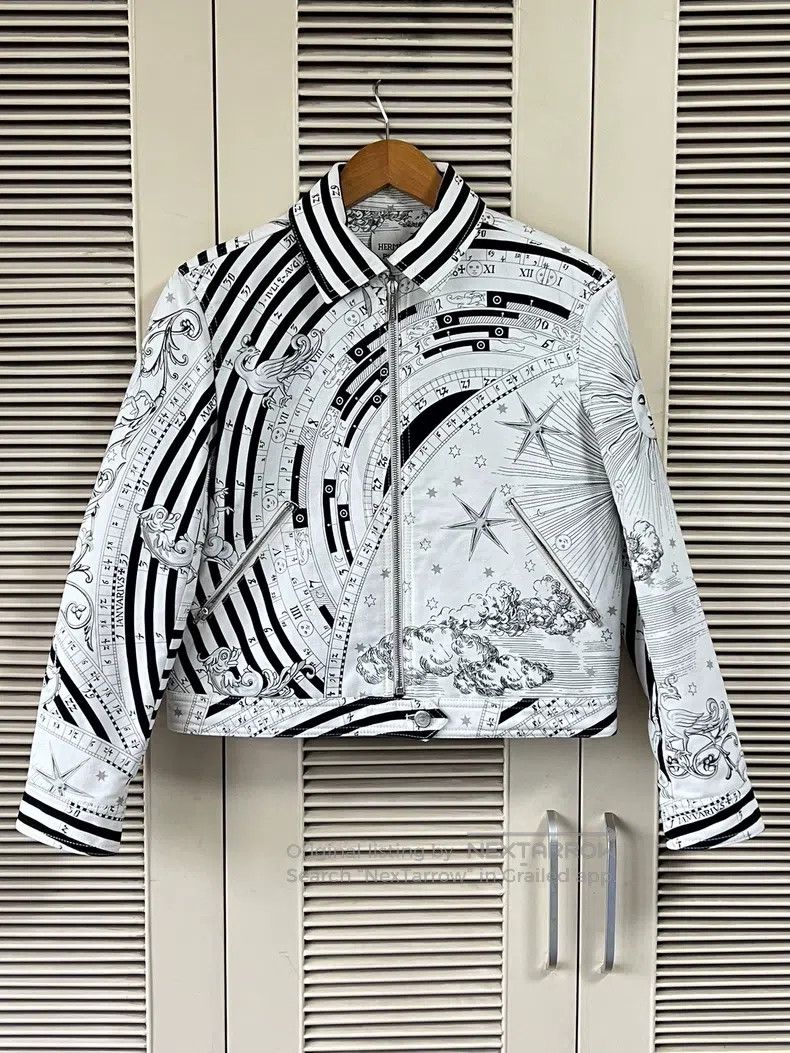 Hermes Hermes Astrology Print Padded Jacket Size XS / US 0-2 / IT 36-38 - 1 Thumbnail