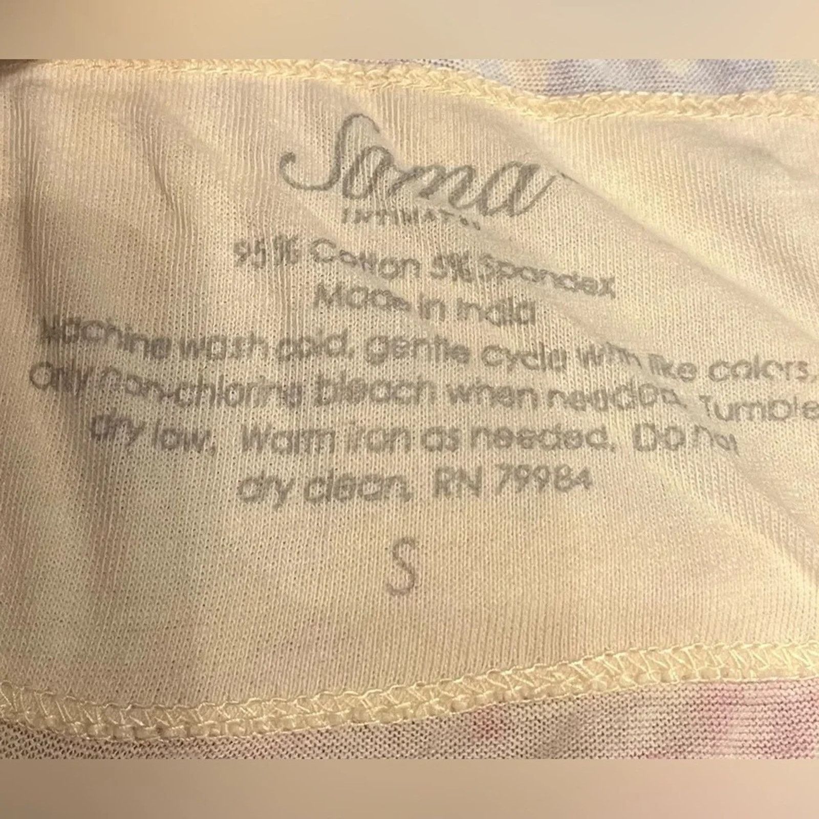 The Unbranded Brand Soma night gown, size Small. Floral print cotton pajamas. Size ONE SIZE - 2 Thumbnail