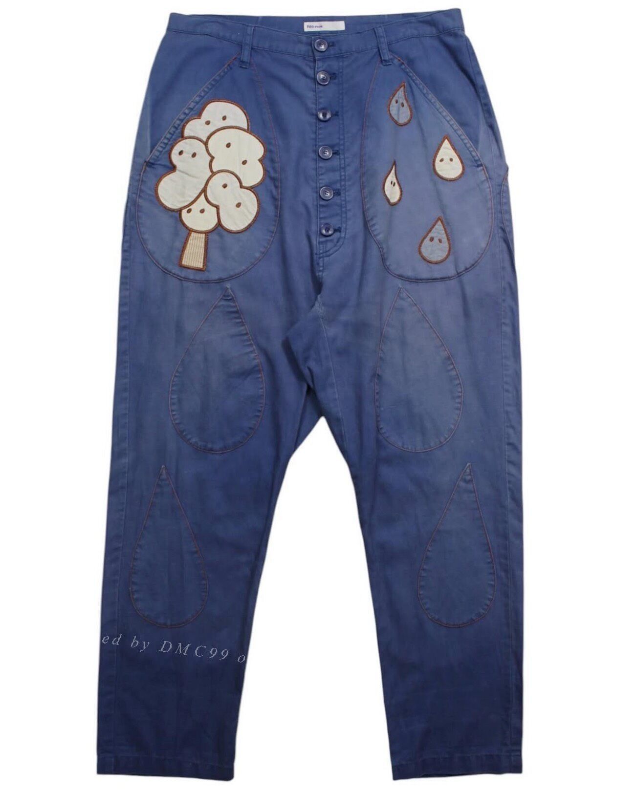 Vintage Vintage Issey Miyake AW2012 NÉ-NET Drop Pocket Linen Pants Size US 30 / EU 46 - 1 Thumbnail