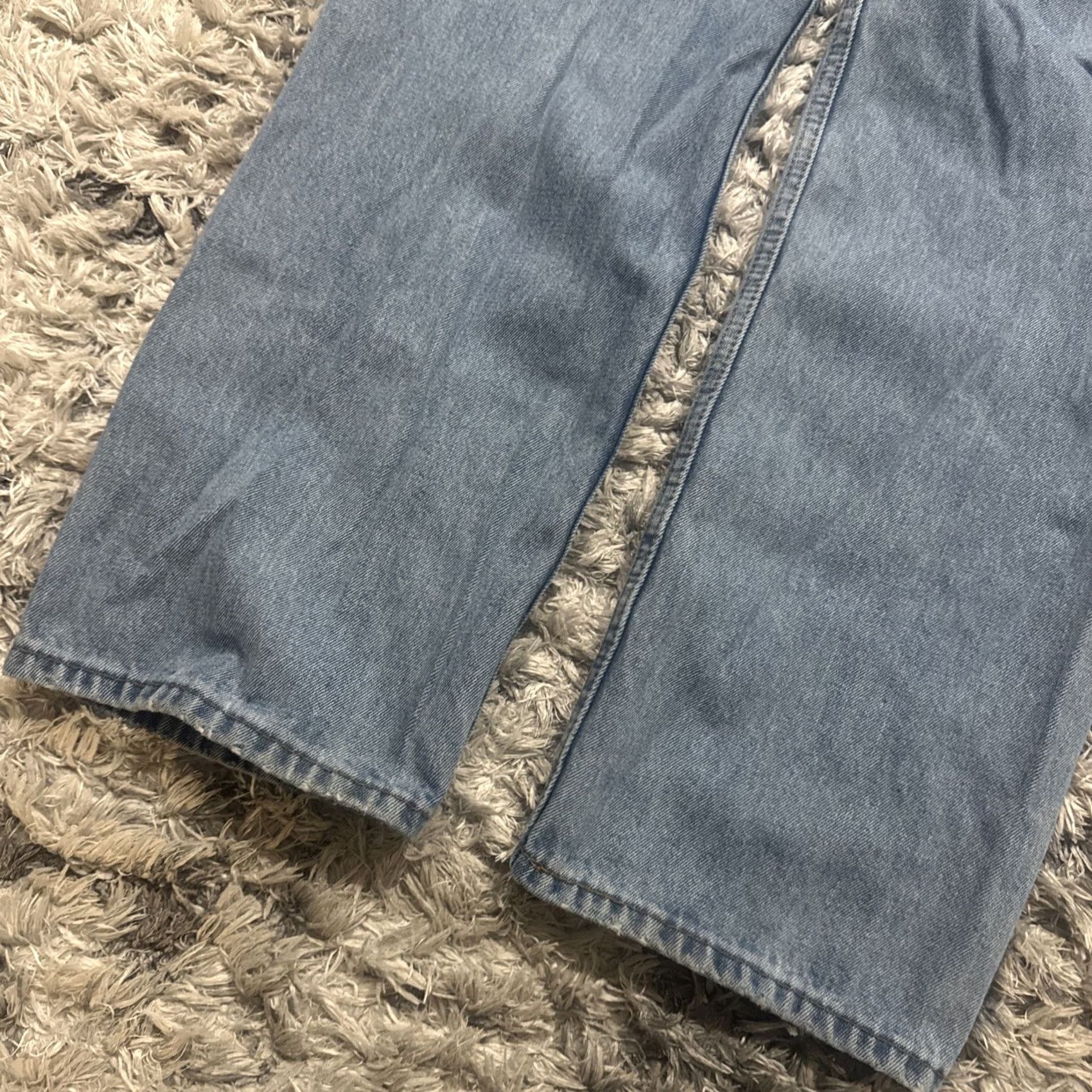Levi's VINTAGE Levi’s 550 Jeans Men Blue Denim Straight 36x30 Inseam 30 Casual 00’s Style Size US 36 / EU 52 - 2 Thumbnail