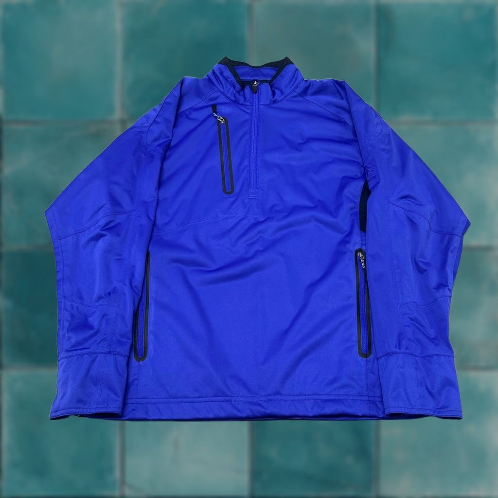 Vintage Zero Restriction Tour Series Royal Blue L Avalon Estate Performance Jacket Golf Windbreaker Men Size US L / EU 52-54 / 3 - 1 Thumbnail