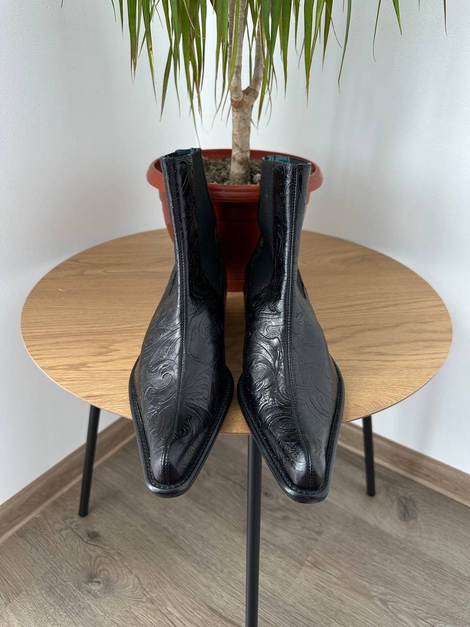 Japanese Brand × Vintage Vintage Japanese Coccinelle Kozak Men’s Black Boots Size US 7 / EU 40 - 16 Thumbnail