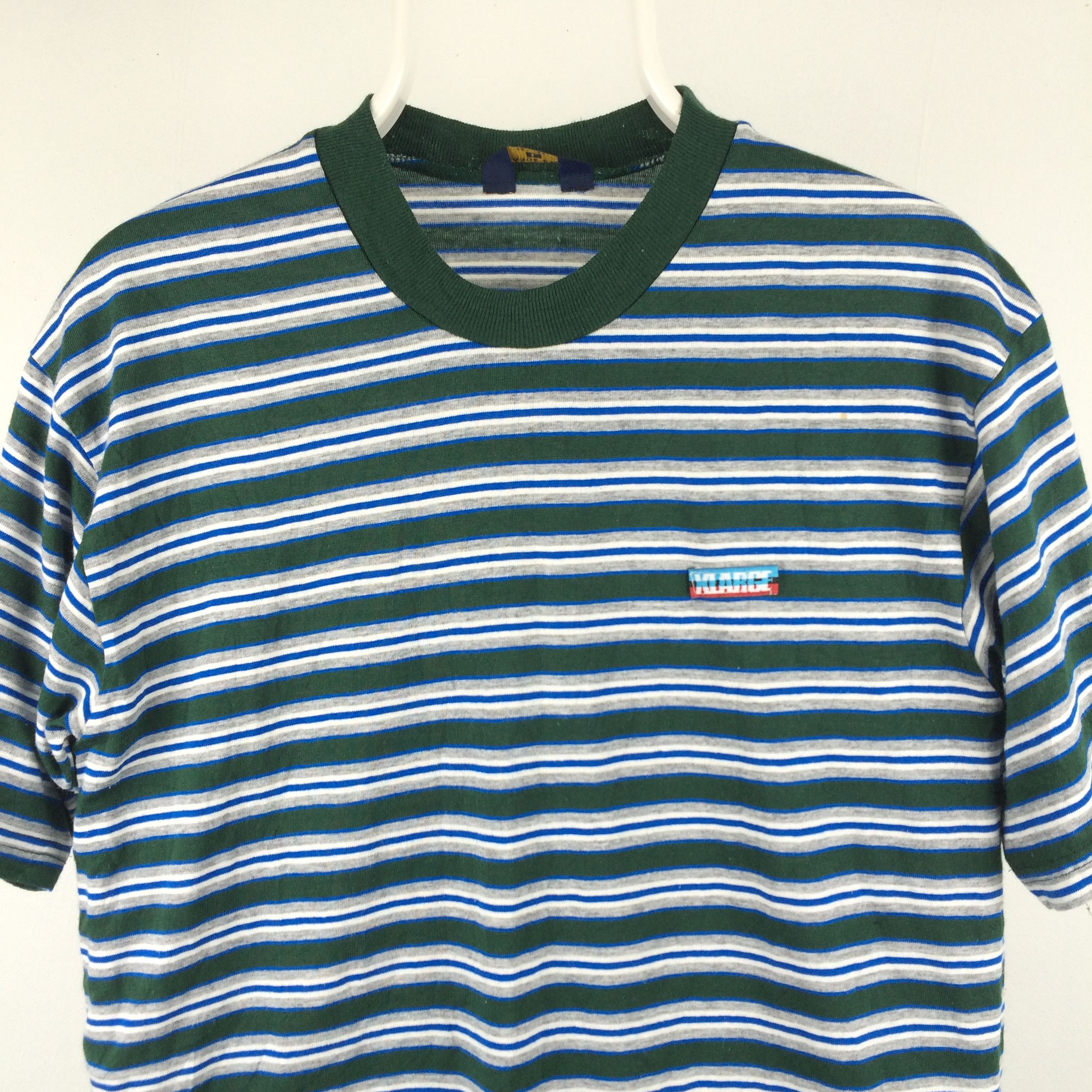 Xlarge D4 VTG 90s XLARGE USA STRIPED TEE SKATEGANG Size US L / EU 52-54 / 3 - 3 Thumbnail