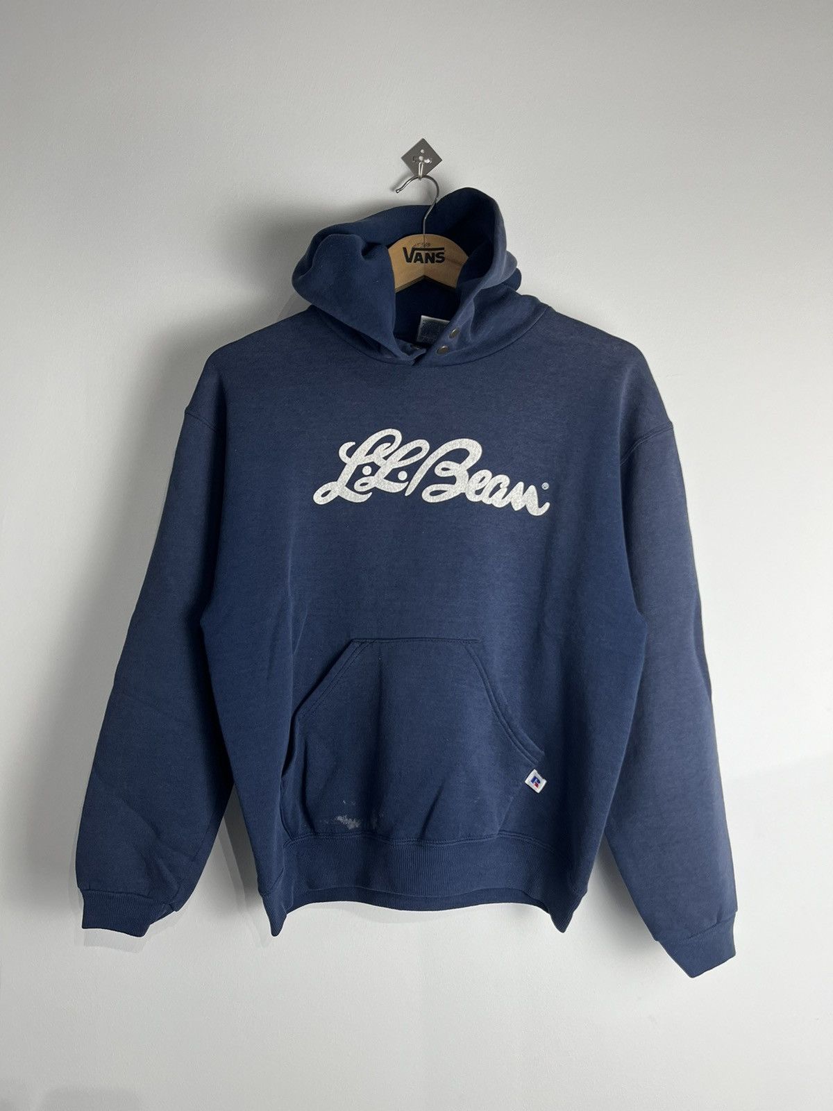 L.L. Bean × Russell Athletic × Vintage LL Bean Spell Out Hoodie Russell Athletic Size US S / EU 44-46 / 1 - 2 Thumbnail
