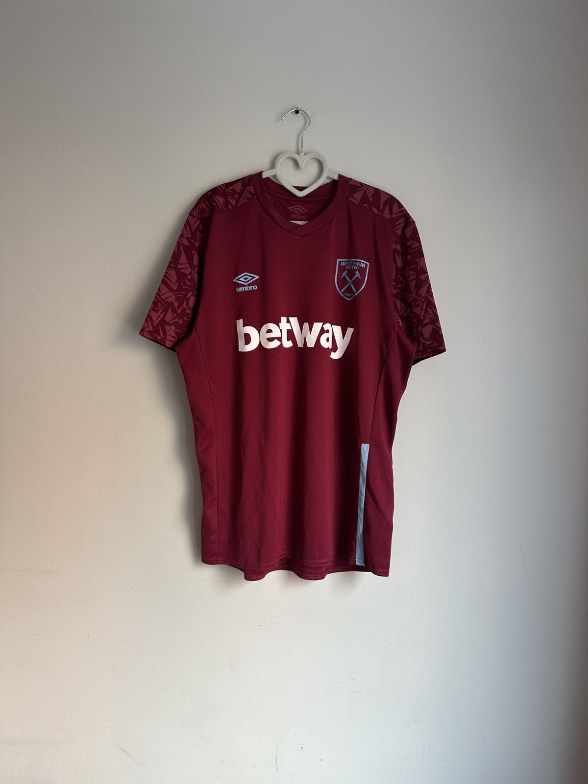 Umbro × Vintage Vintage West Ham 2020/21 Umbro Soccer Jersey y2k blokcore Size US XL / EU 56 / 4 - 1 Thumbnail