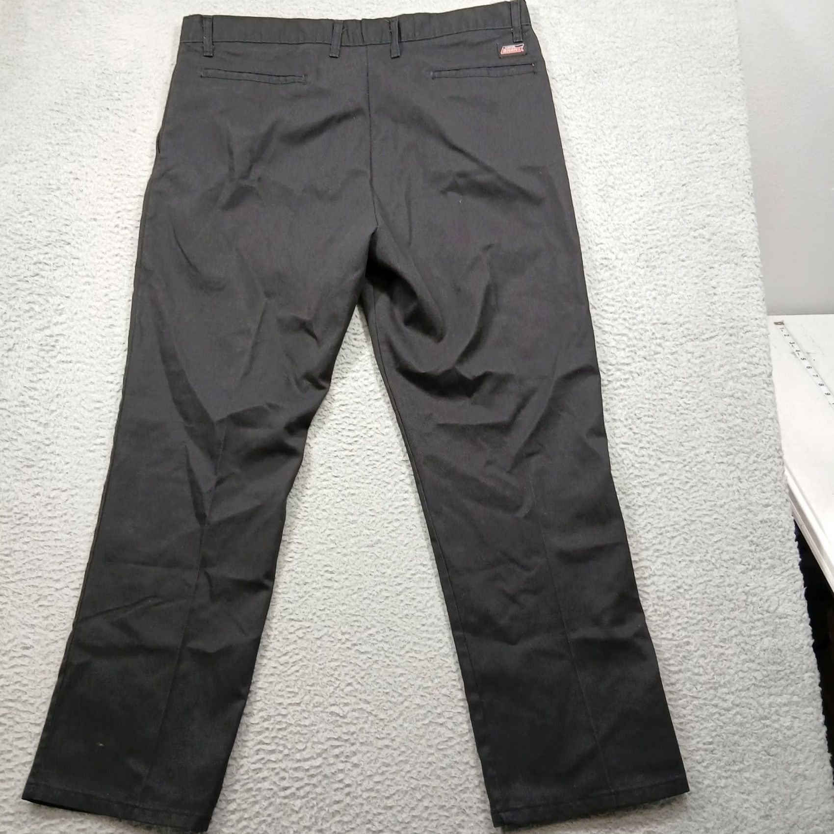 Dickies Dickies Work Pants Mens 38x30 Black Genuine Poly Cotton Blend Size US 38 / EU 54 - 3 Thumbnail