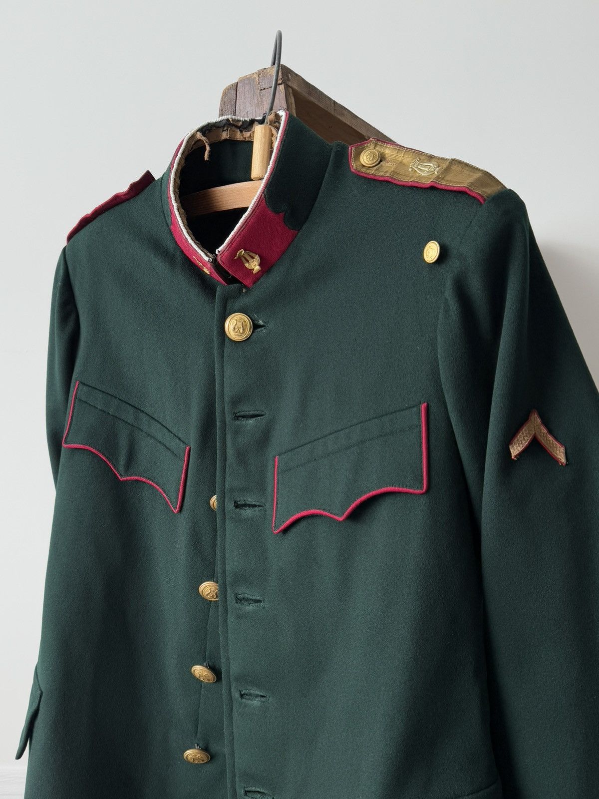 Other Antique ≈1890s Swiss Army Collectible Parade Uniform Size US S / EU 44-46 / 1 - 2 Thumbnail