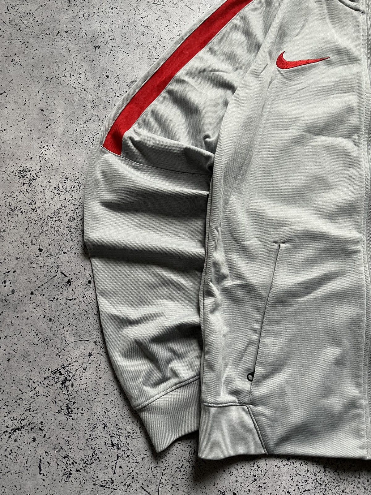 Nike × Vintage Vintage Nike Psg Soccer Track Jacket Training Y2K USA Size US S / EU 44-46 / 1 - 3 Thumbnail