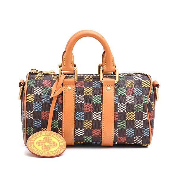 Louis Vuitton Louis Vuitton Louis Vuitton Keepall Bandouliere Damier 2way bag Canvas Shoulder Bag N00148 DUTY FREE for USA Size ONE SIZE - 1 Thumbnail