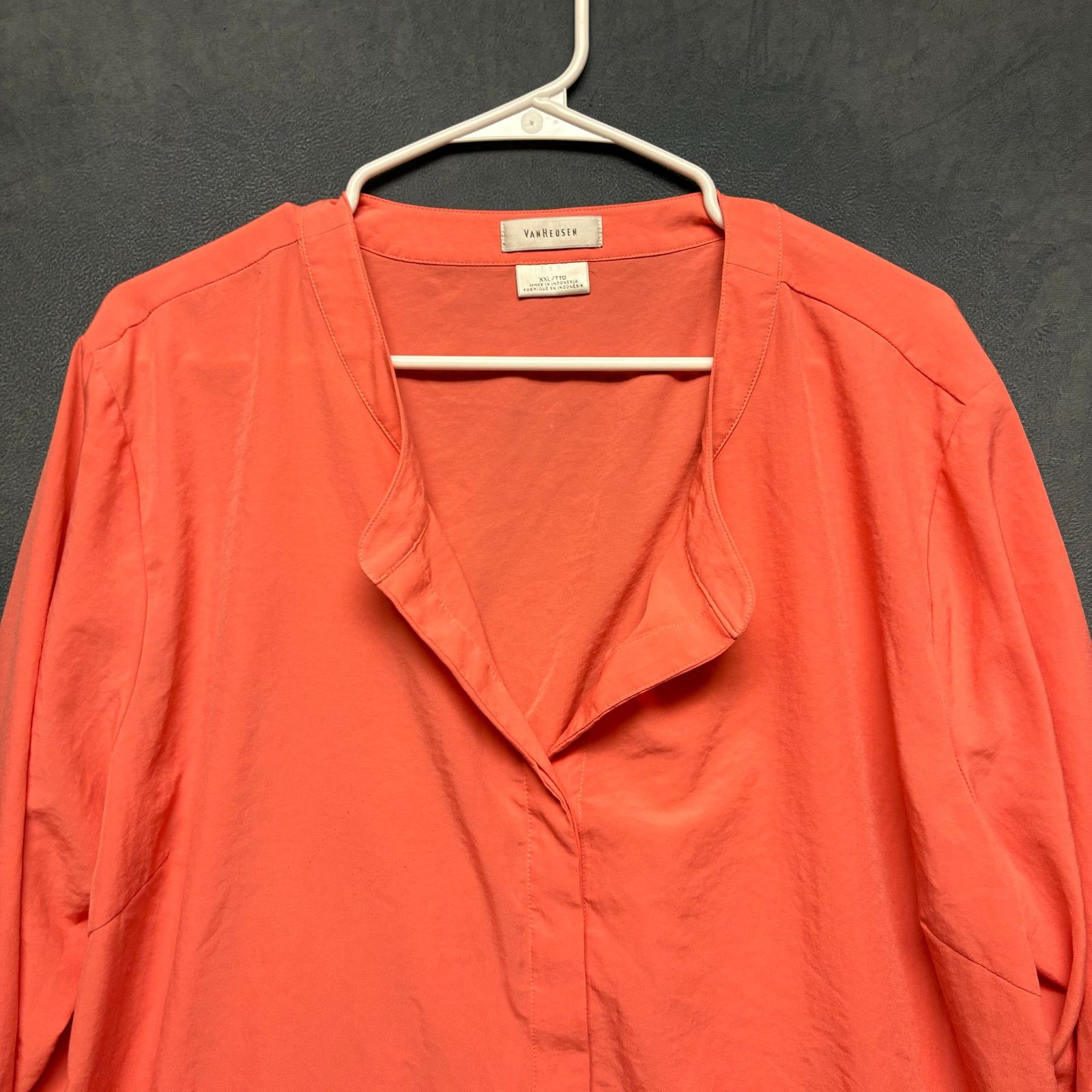 Van Heusen Van Heusen Blouse Womens XXL Plus Size Comfy Casual Business Size XXL / US 16-18 / IT 52-54 - 3 Thumbnail