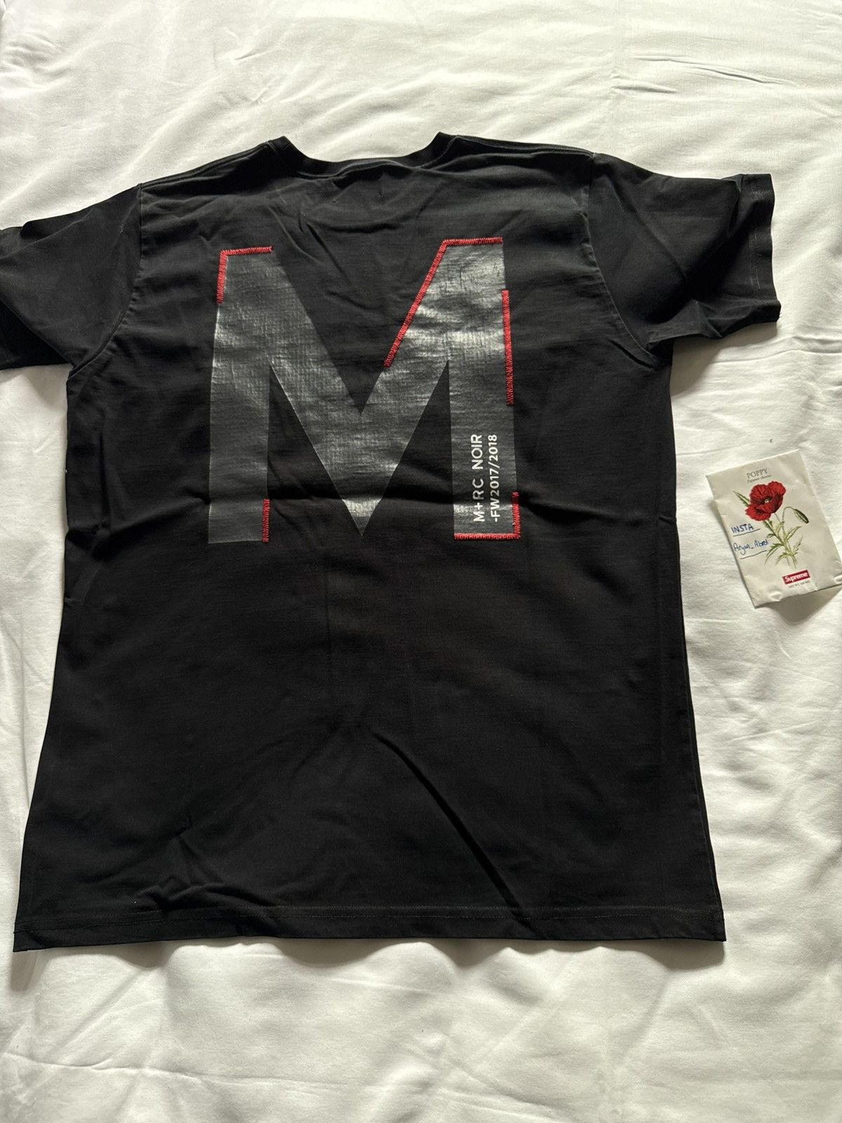 M+Rc Noir M+RC Noir T-Shirt FW18 Size US S / EU 44-46 / 1 - 4 Thumbnail