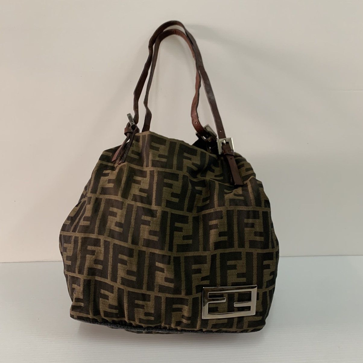 Fendi Fendi Zucca Small Tote Bag Size ONE SIZE - 1 Thumbnail