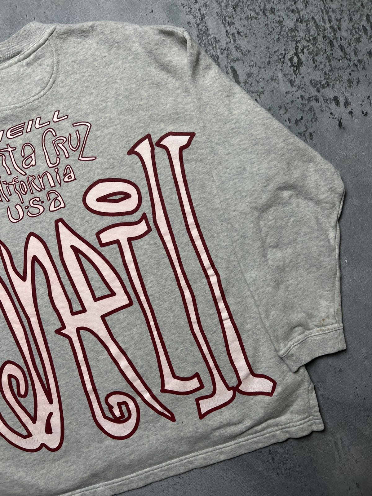 Billabong Oneill Santa Cruz California USA Surfing Vintage Sweatshirt Size US S / EU 44-46 / 1 - 6 Thumbnail