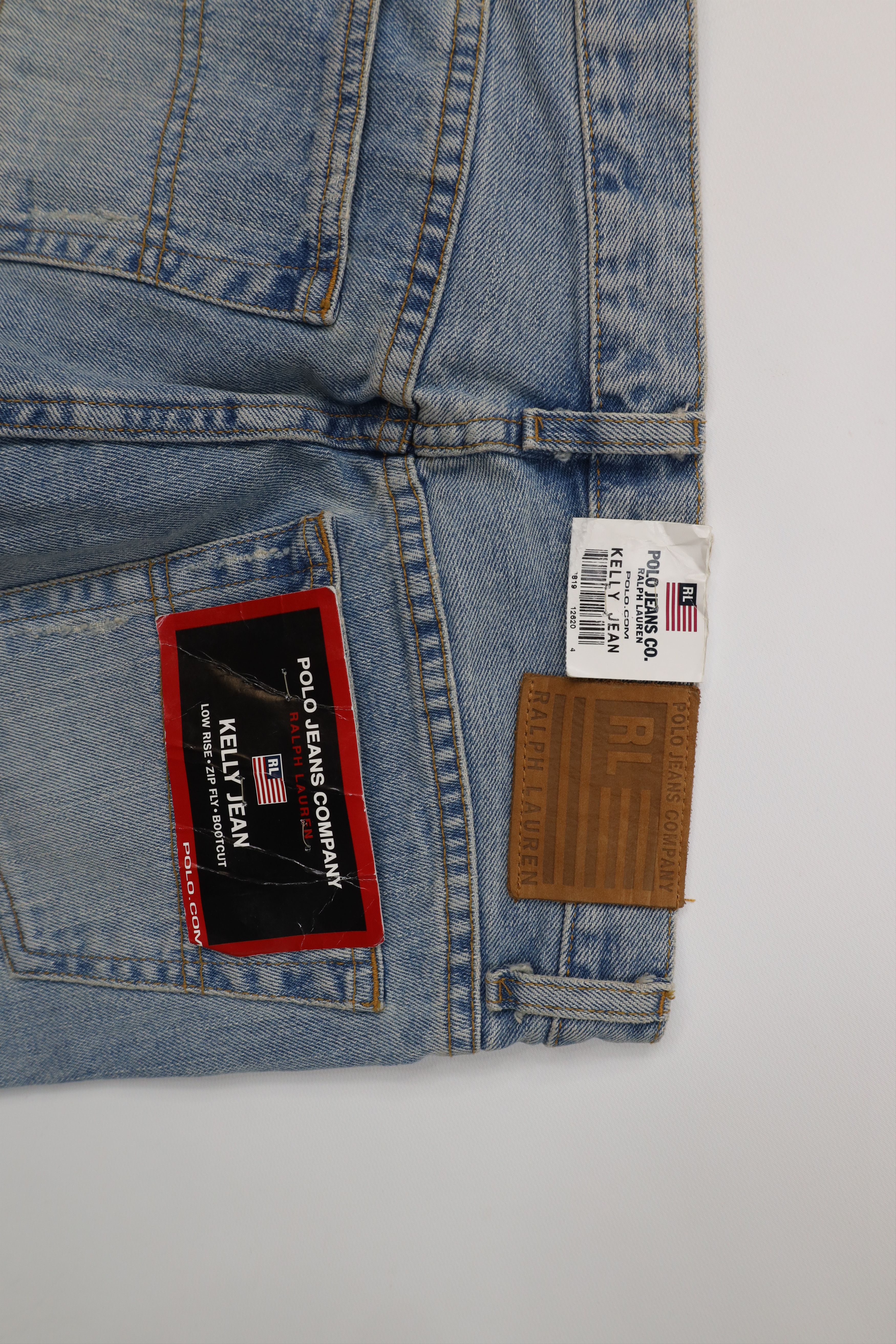 Ralph Lauren Deadstock Vintage 90s Y2K Ralph Lauren Low Bootcut Jeans Size 32" / US 10 / IT 46 - 16 Thumbnail