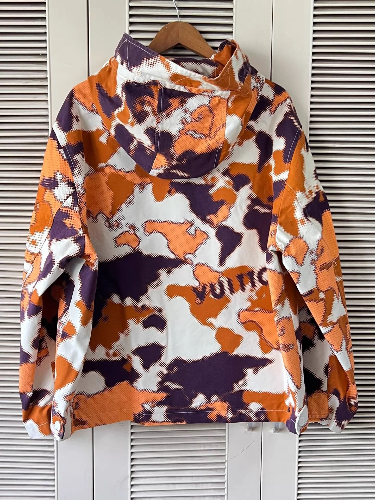 Louis Vuitton Louis Vuitton Map Print Color Block Hooded Jacket Size US L / EU 52-54 / 3 - 2 Thumbnail