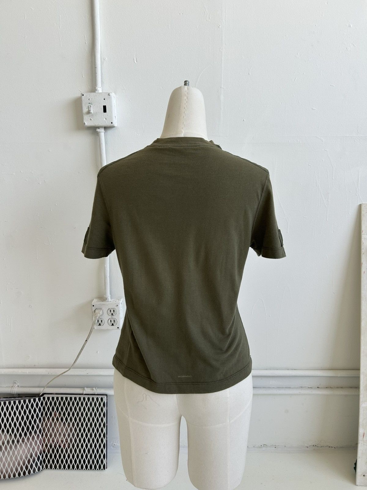 Mandarina Duck Unisex Military shirt Size US XS / EU 42 / 0 - 6 Thumbnail