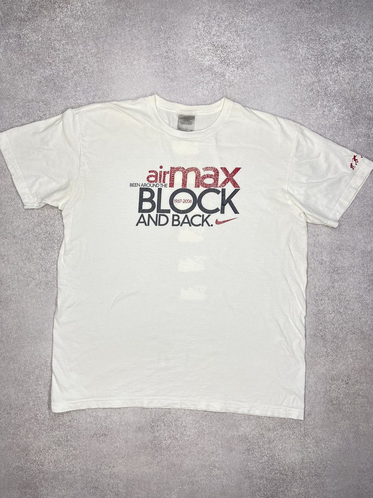 Nike Vintage Nike Air Max White T Shirt Archive Sneakers Y2K TN Size US XL / EU 56 / 4 - 9 Thumbnail