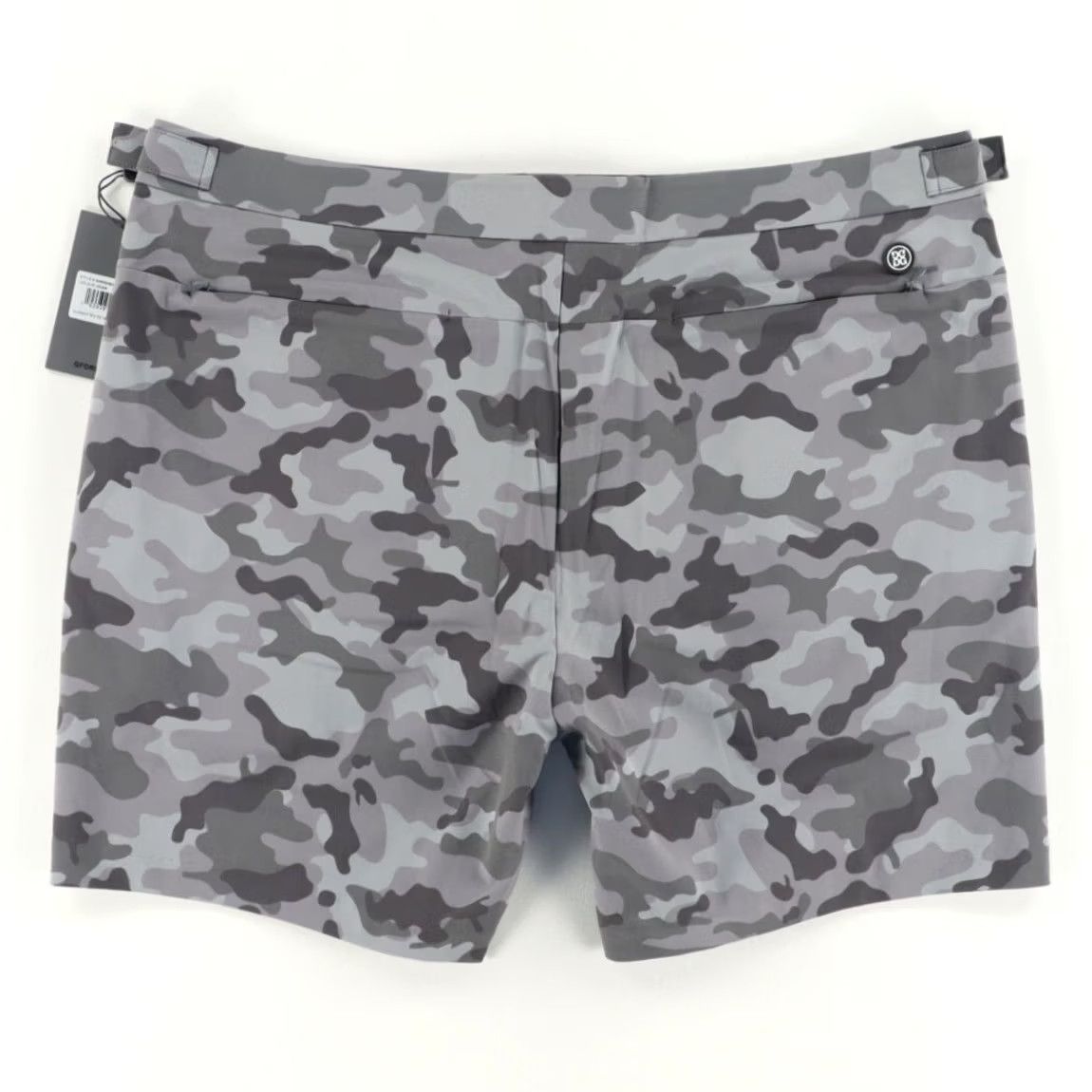 G/FORE G/Fore Tech Tab Woven Golf Shorts Gray Camouflage Men's 36 Size US 36 / EU 52 - 4 Thumbnail