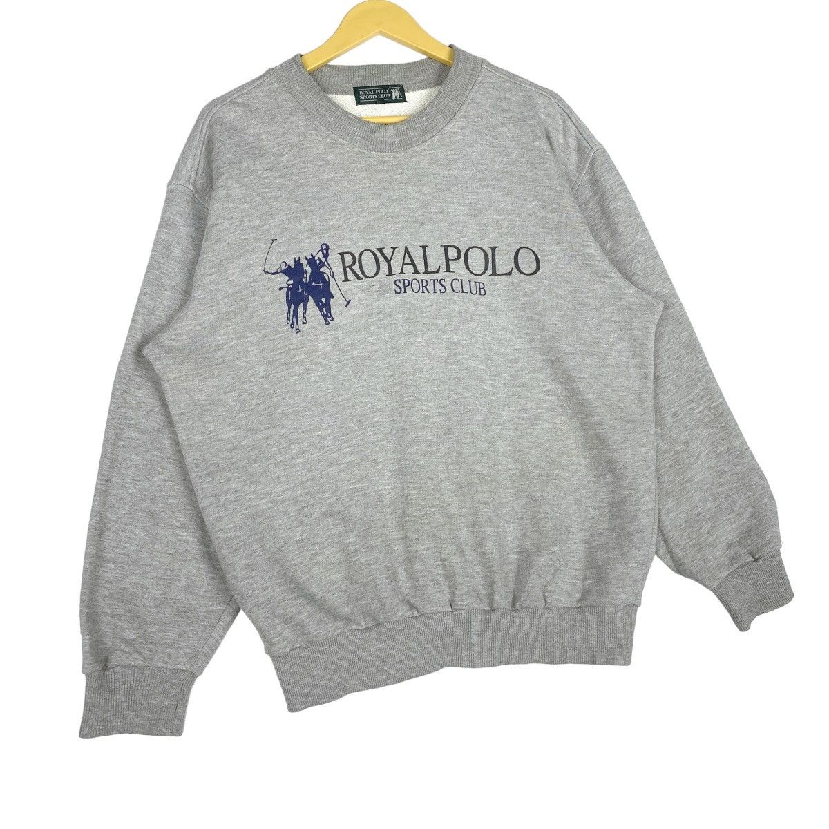 Polo Ralph Lauren Royal Polo Sport Club Sweatshirt Crewneck Pullover Jumper Size US M / EU 48-50 / 2 - 4 Thumbnail