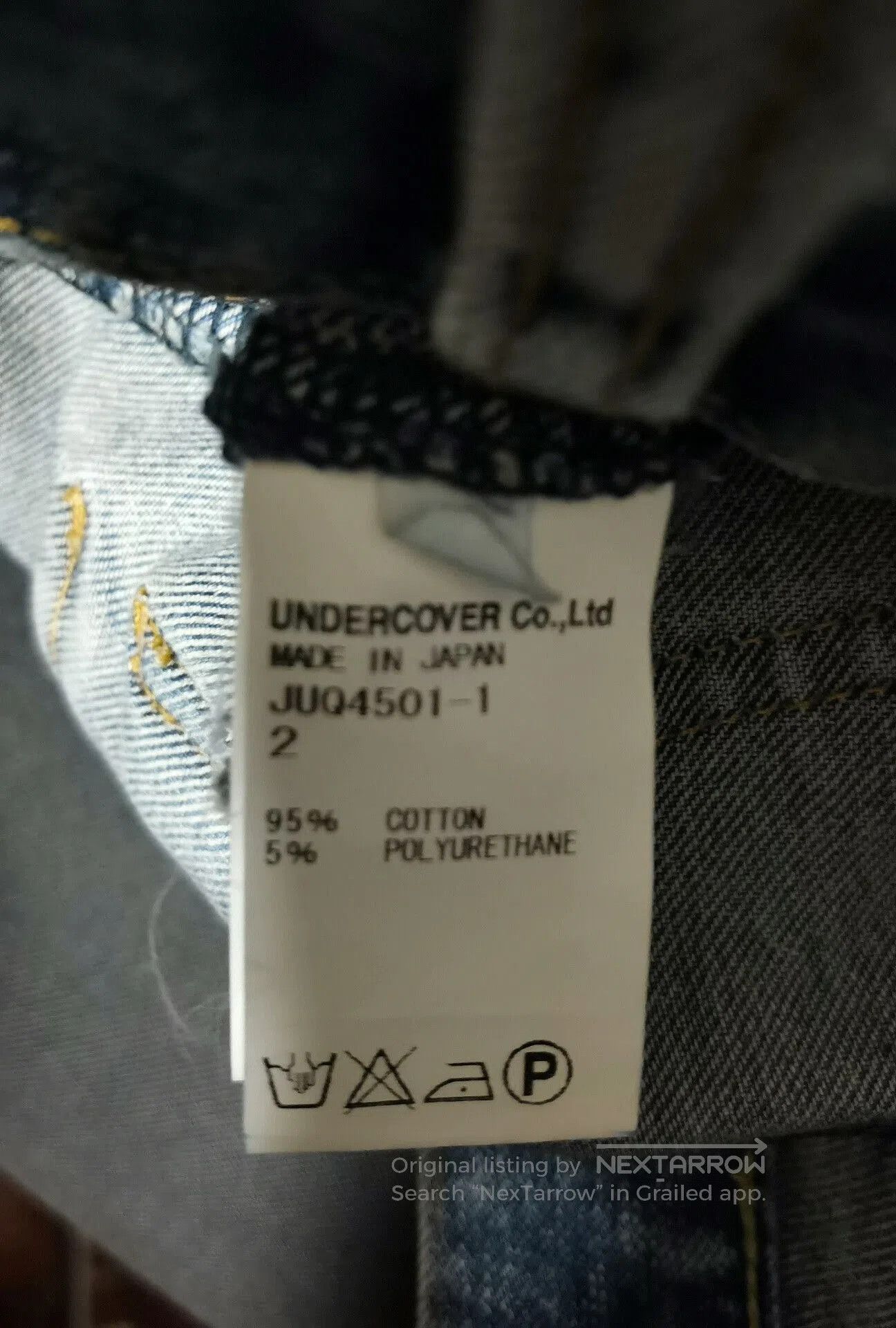Undercover designer patchwork denim pants by john undercover. Size 28" / US 6 / IT 42 - 4 Thumbnail