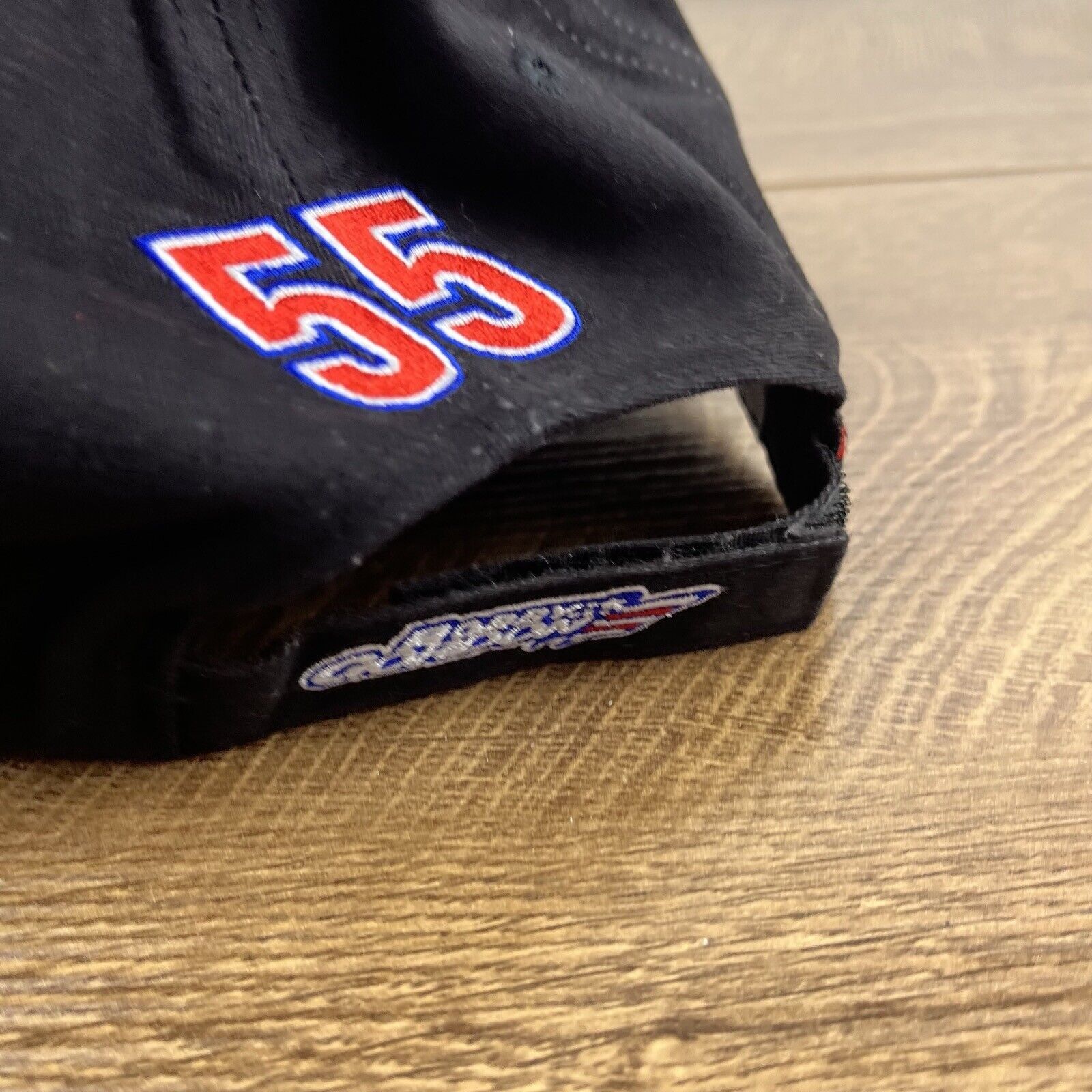Other Fruit of the Loom Racing 55 Black Cap Hat Adjustable Hat Bla Size ONE SIZE - 8 Thumbnail