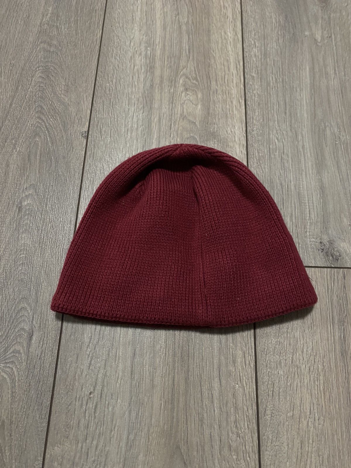 The North Face The North Face TNF Knit Hat Cap Burgundy Unisex Warm Y2K Size ONE SIZE - 2 Thumbnail