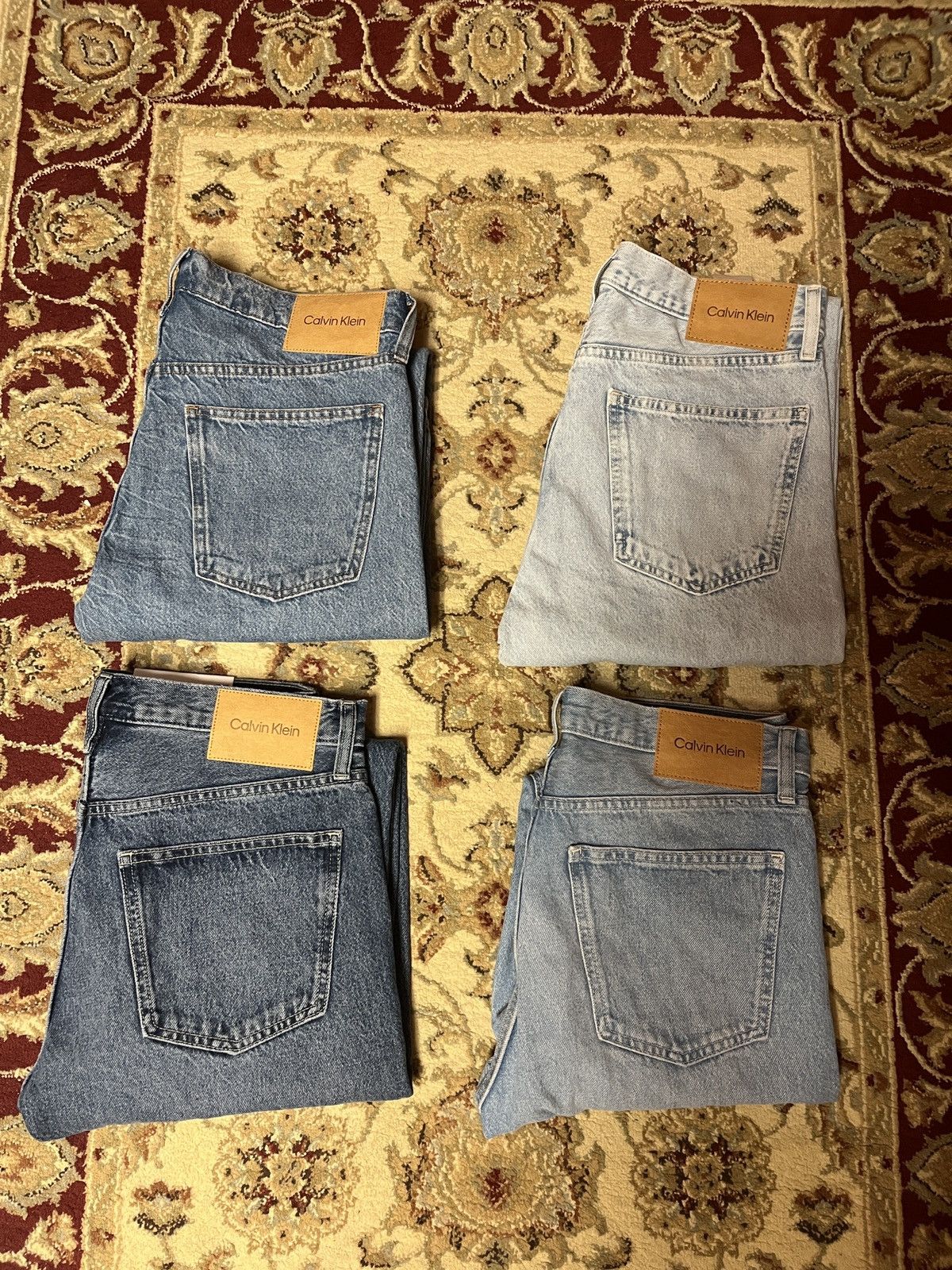 Calvin Klein standard straight jeans lot 4 pack 30x30 Size US 30 / EU 46 - 1 Thumbnail