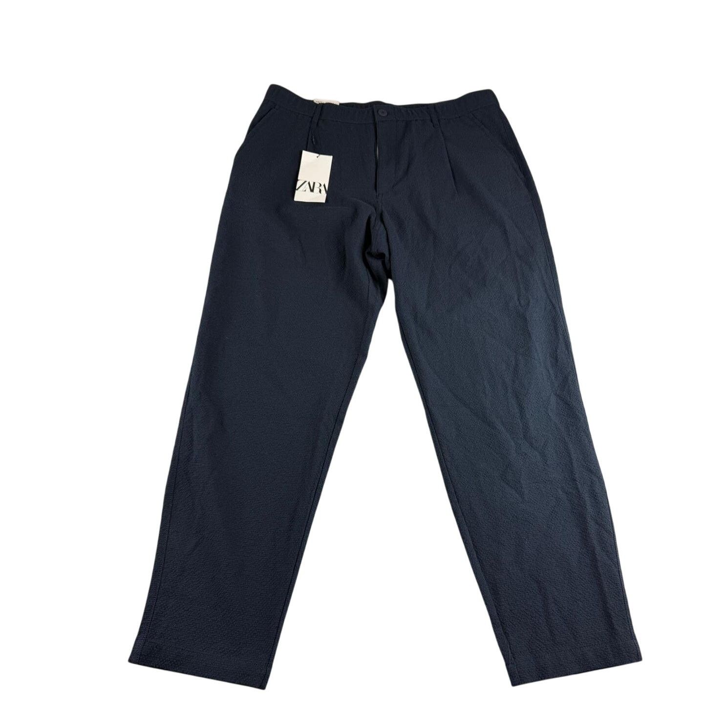 Zara Zara women's Blue Pants - Size XL - New with Tags! Size 29" - 1 Thumbnail
