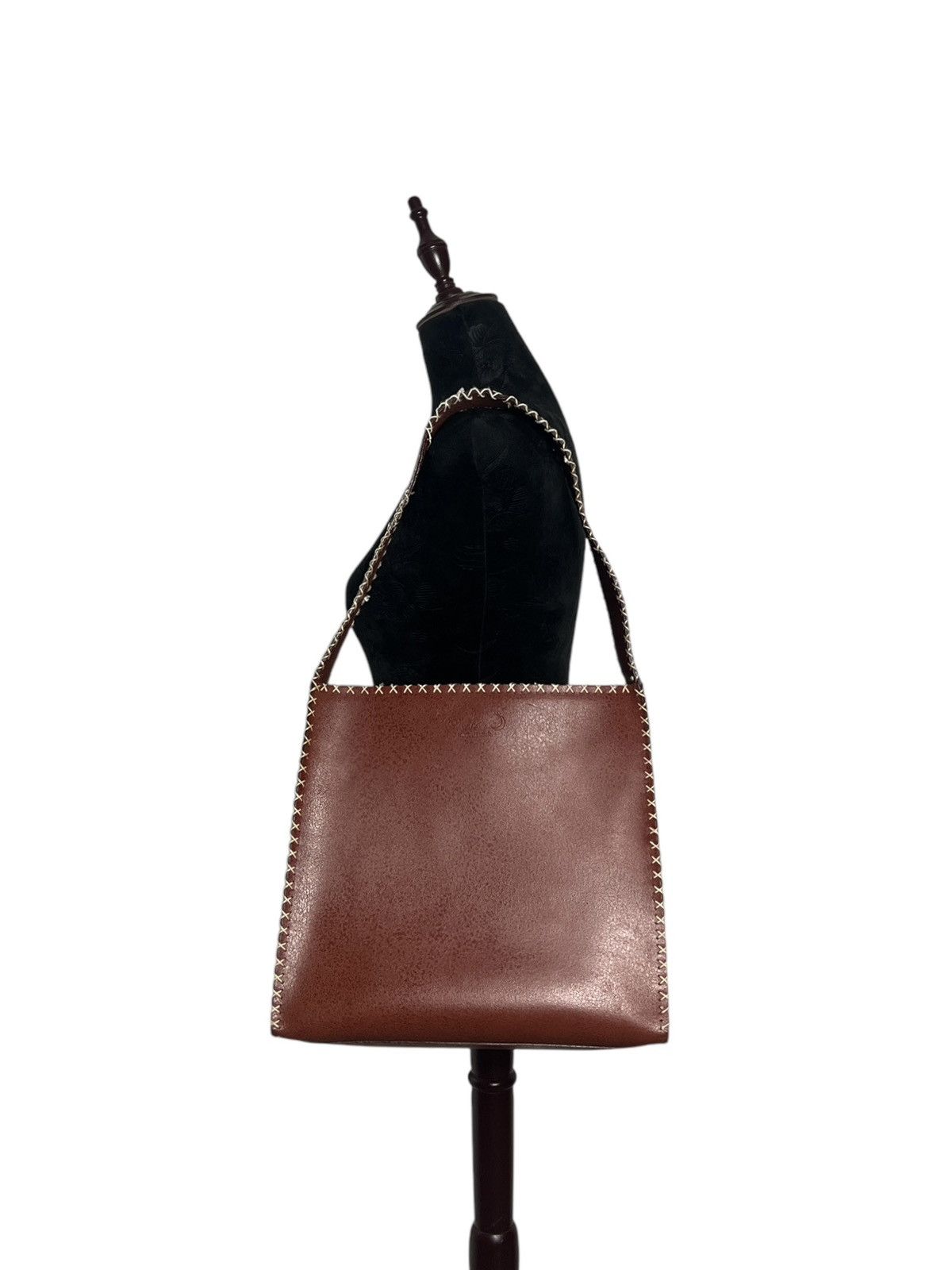 Issey Miyake 1990 Tsumori Chisato Leather Handbag Size ONE SIZE - 21 Thumbnail