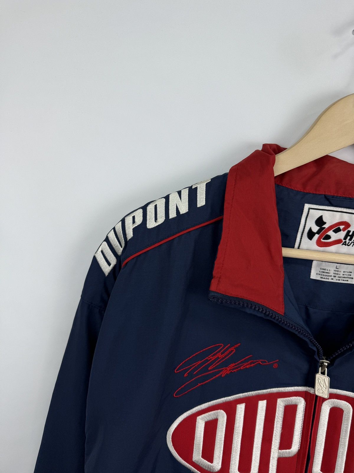 Chase Authentics × DuPont × NASCAR 🇺🇸 Vintage Jeff Gordon DuPont Chase Authentics Racing Jacket Size US L / EU 52-54 / 3 - 6 Thumbnail