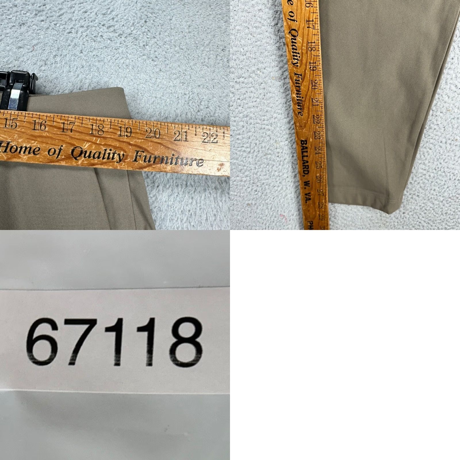 Lululemon Lululemon ABC Golf Pants Mens 36 Tan Flat Front Straight Leg Stretch Pocket Logo Size US 36 / EU 52 - 8 Thumbnail