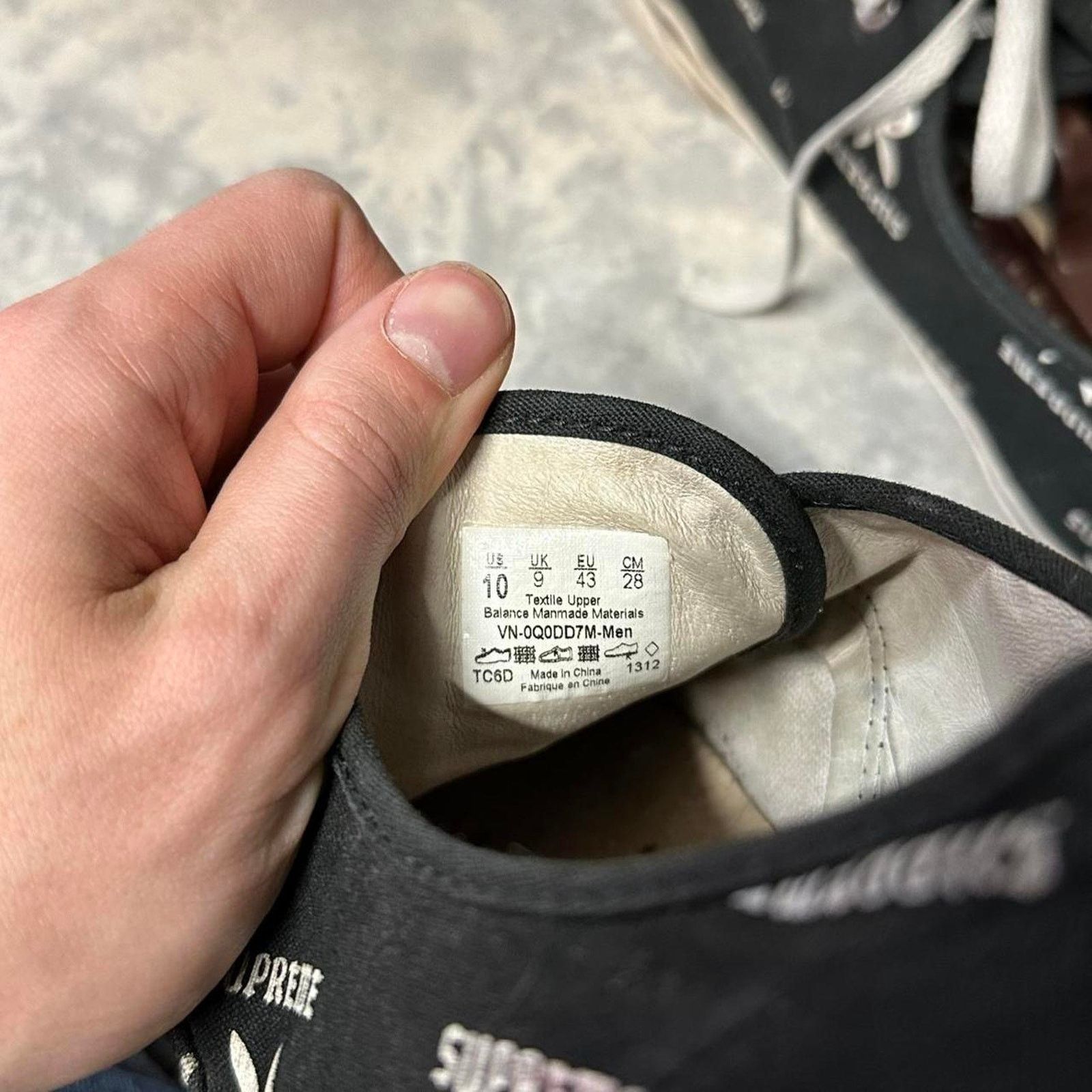 Playboy × Supreme × Vans Rare FW13 Black Supreme Playboy Vans Authentic Pro Shoe Size US 10 / EU 43 - 6 Thumbnail