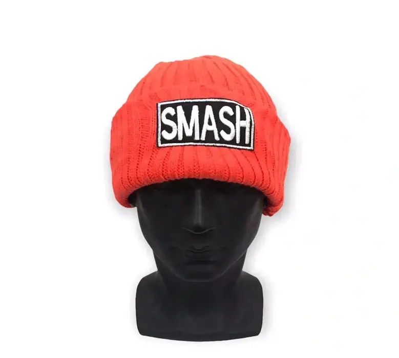 Japanese Brand × Vintage Japanese Brand Smash Beanie Hat Size ONE SIZE - 1 Thumbnail