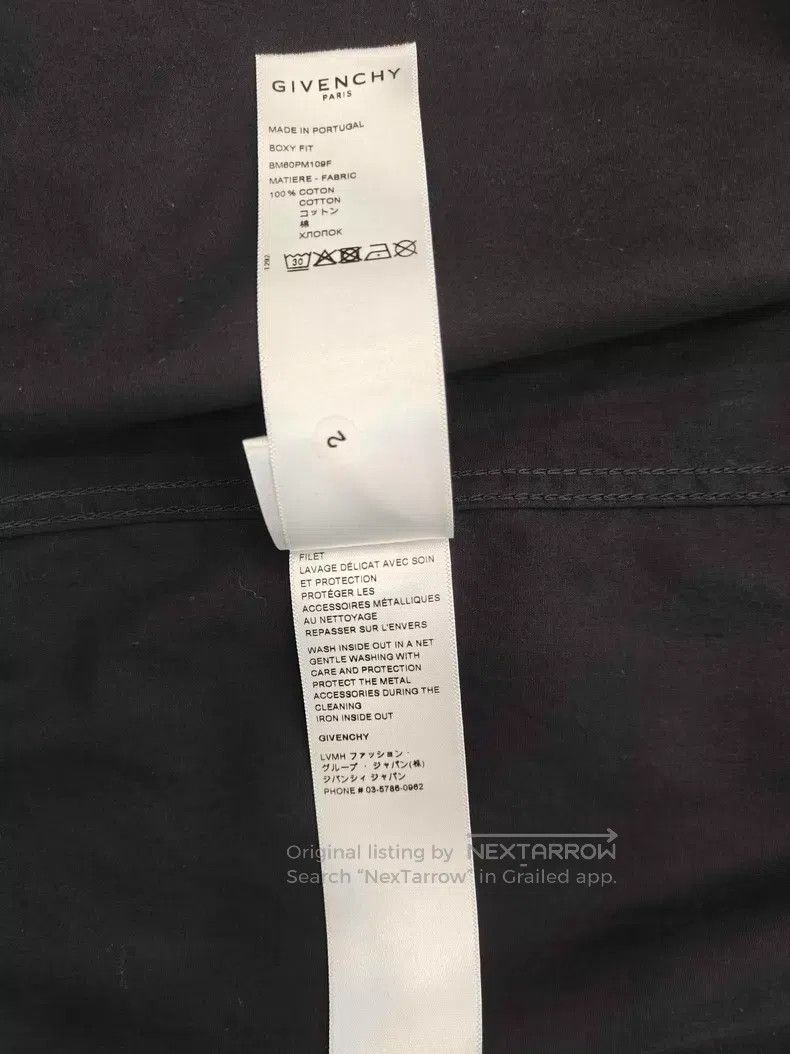 Givenchy Givenchy Shirt Jacket Size US XXS / EU 40 - 6 Thumbnail