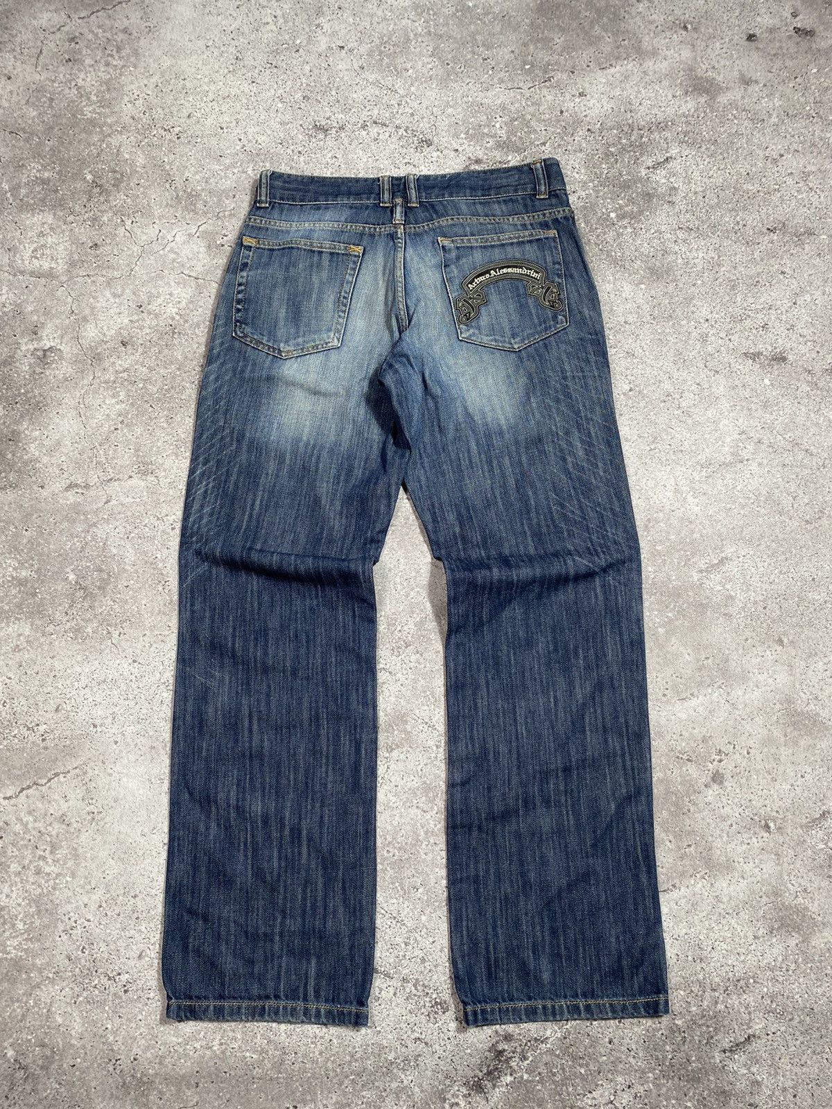 Vintage Vintage Arturo Alessandrini denim jeans Size US 32 / EU 48 - 2 Thumbnail