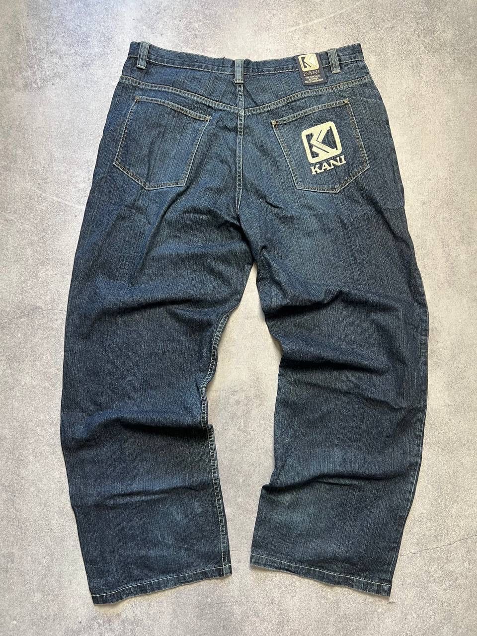 Karl Kani Vintage 90s Karl Kani BigLogo Baggy Rap Jeans Y2K Style Size US 40 / EU 56 - 2 Thumbnail