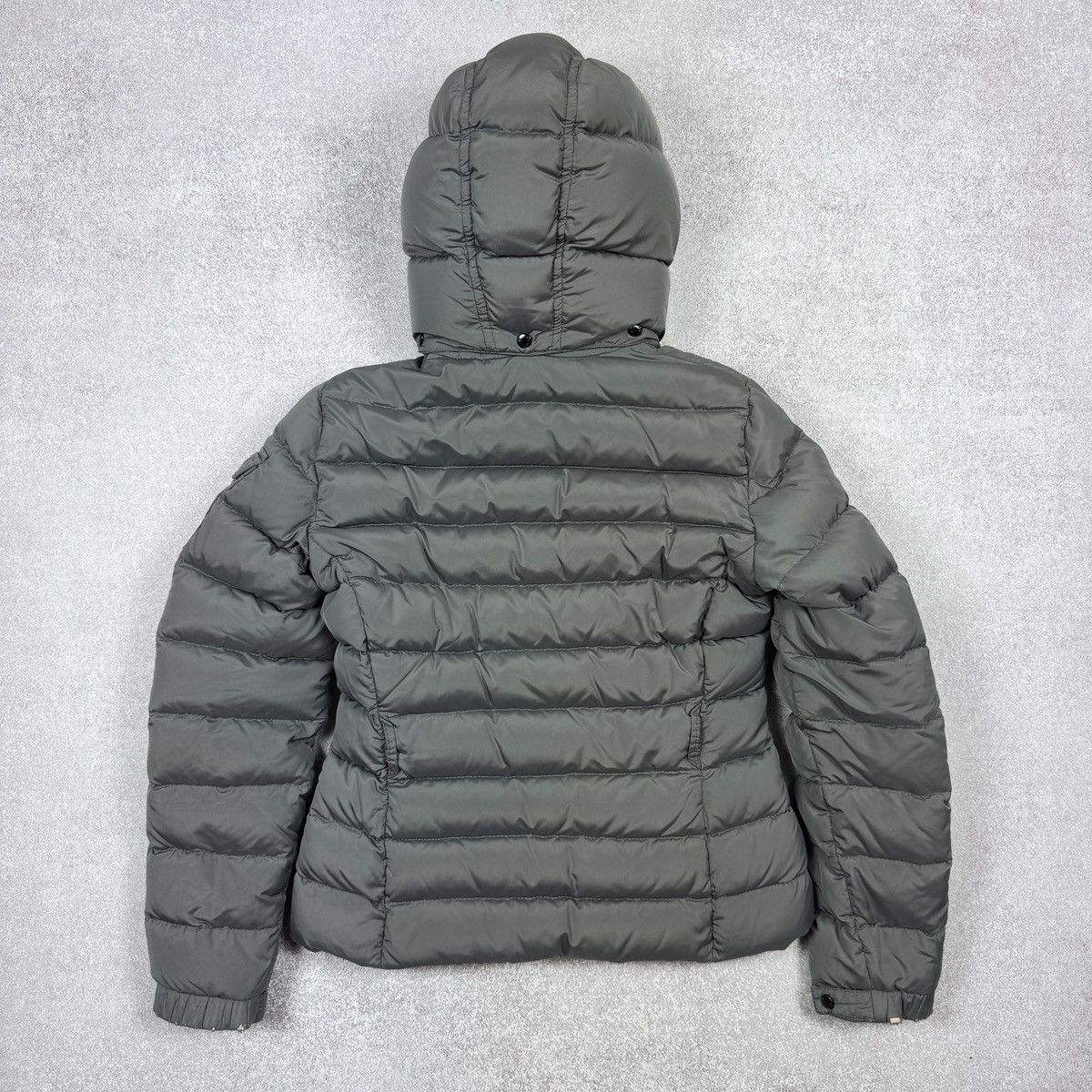 Moncler Women`s Moncler Bea Guibbotto Gray Puffer Jacket Size 0 / S Size XS / US 0-2 / IT 36-38 - 4 Thumbnail