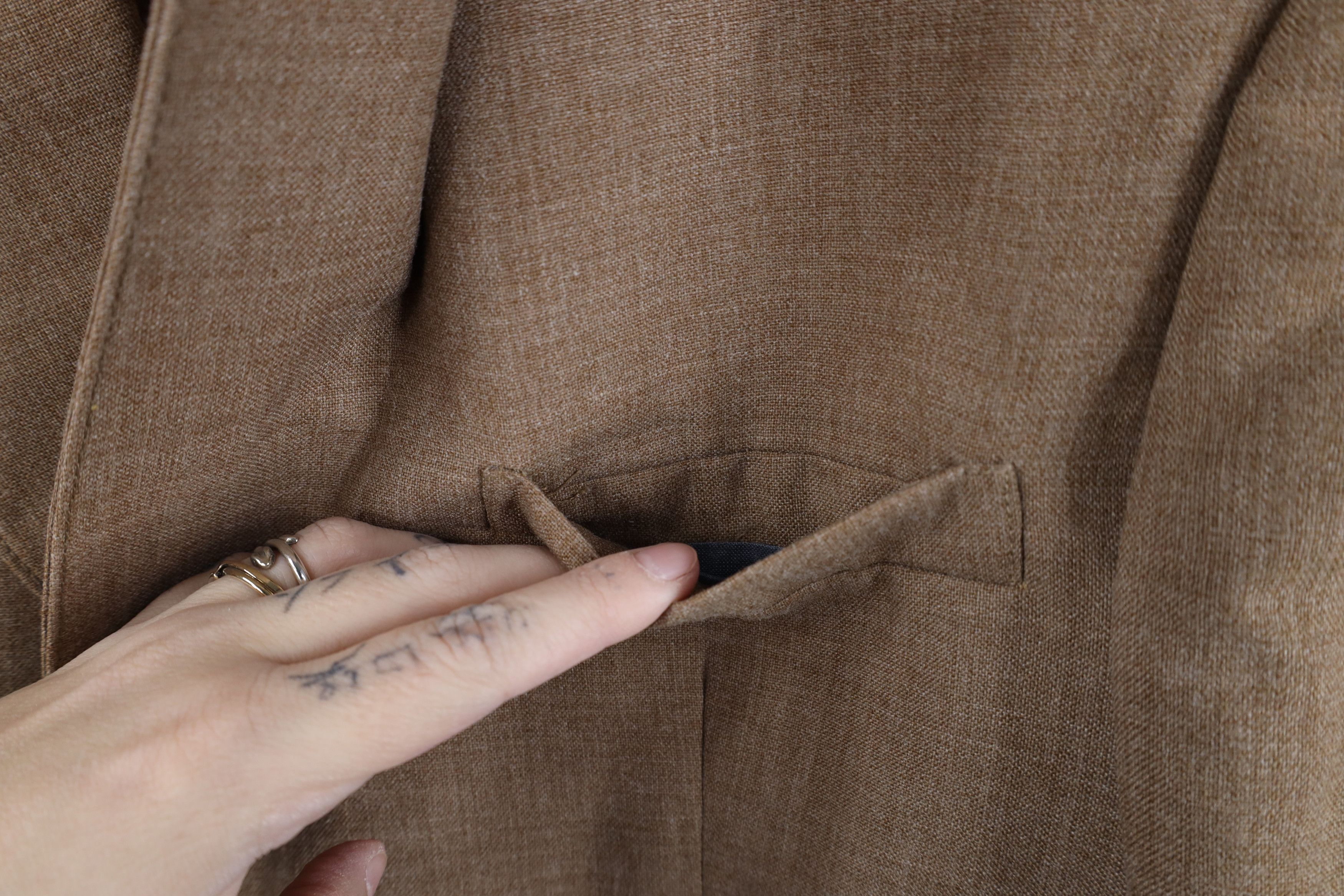 Vintage Vintage 50s 60s Streetwear Wool Blazer Suit Coat Jacket USA Size US L / EU 52-54 / 3 - 5 Thumbnail