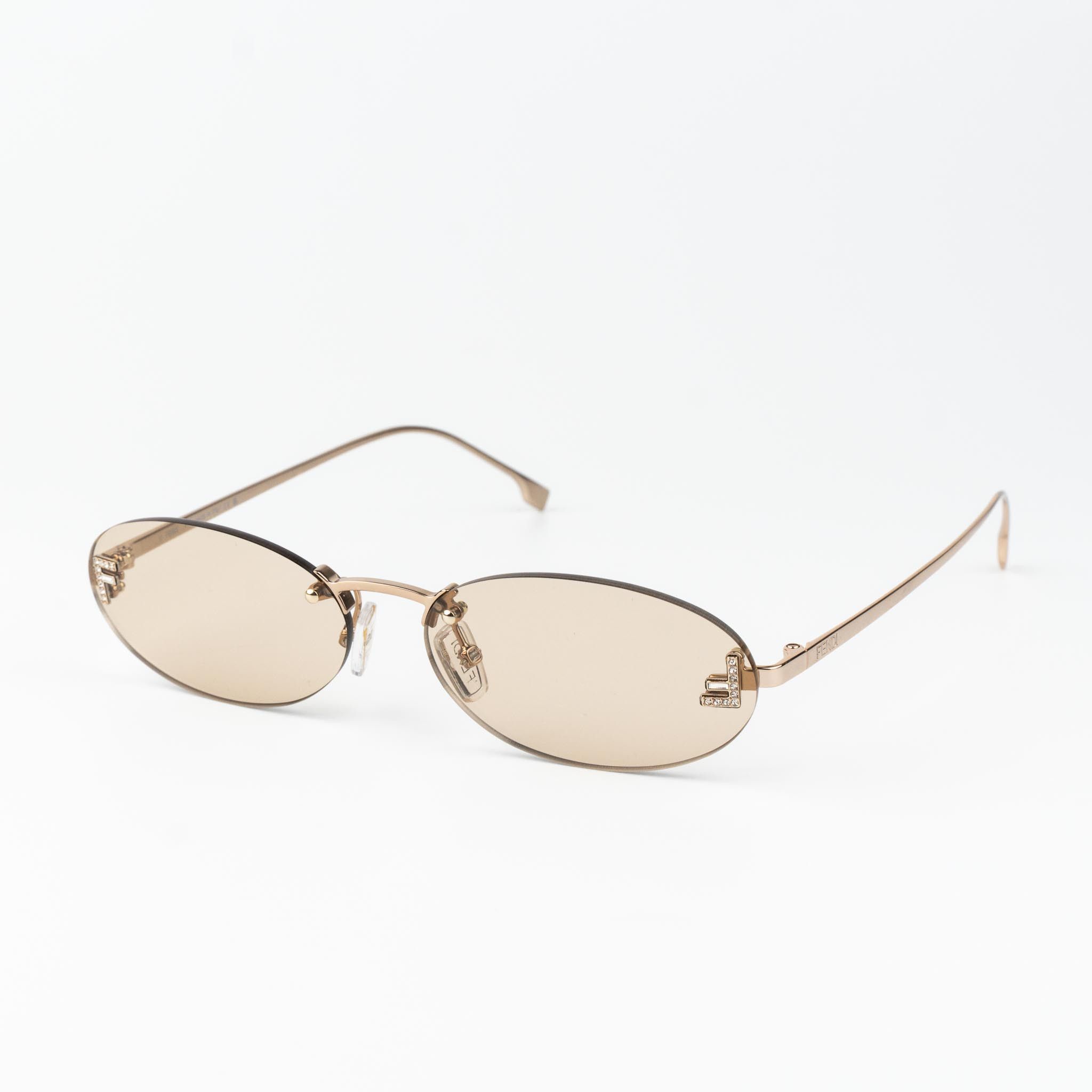 Fendi Fendi FIRST CRYSTAL Sunglasses FE4075US 28Y NEW AUTHENTIC Size ONE SIZE - 3 Thumbnail