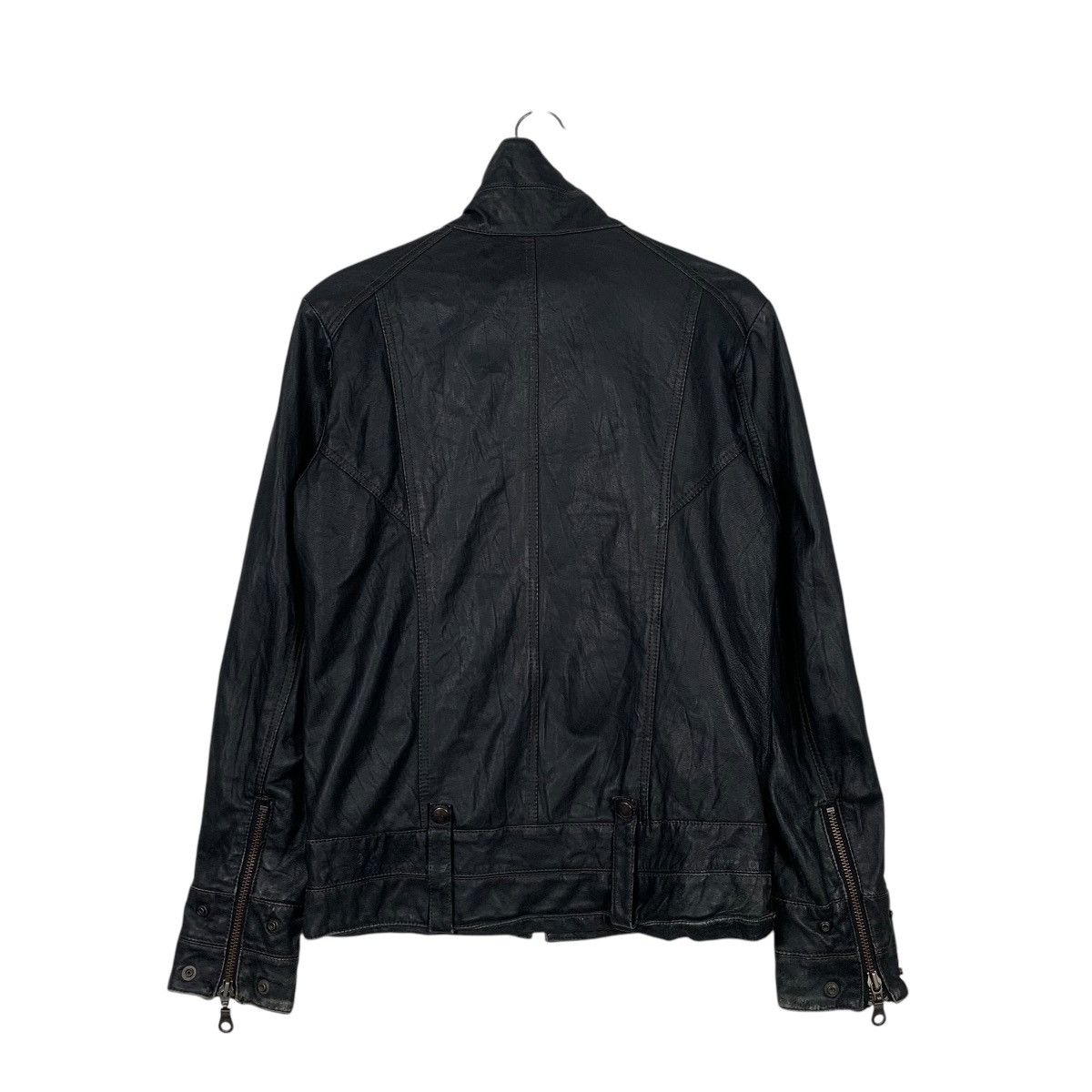 Japanese Brand Japanese Brand Aima Sheepskin Biker Leather Jacket Size US M / EU 48-50 / 2 - 7 Thumbnail