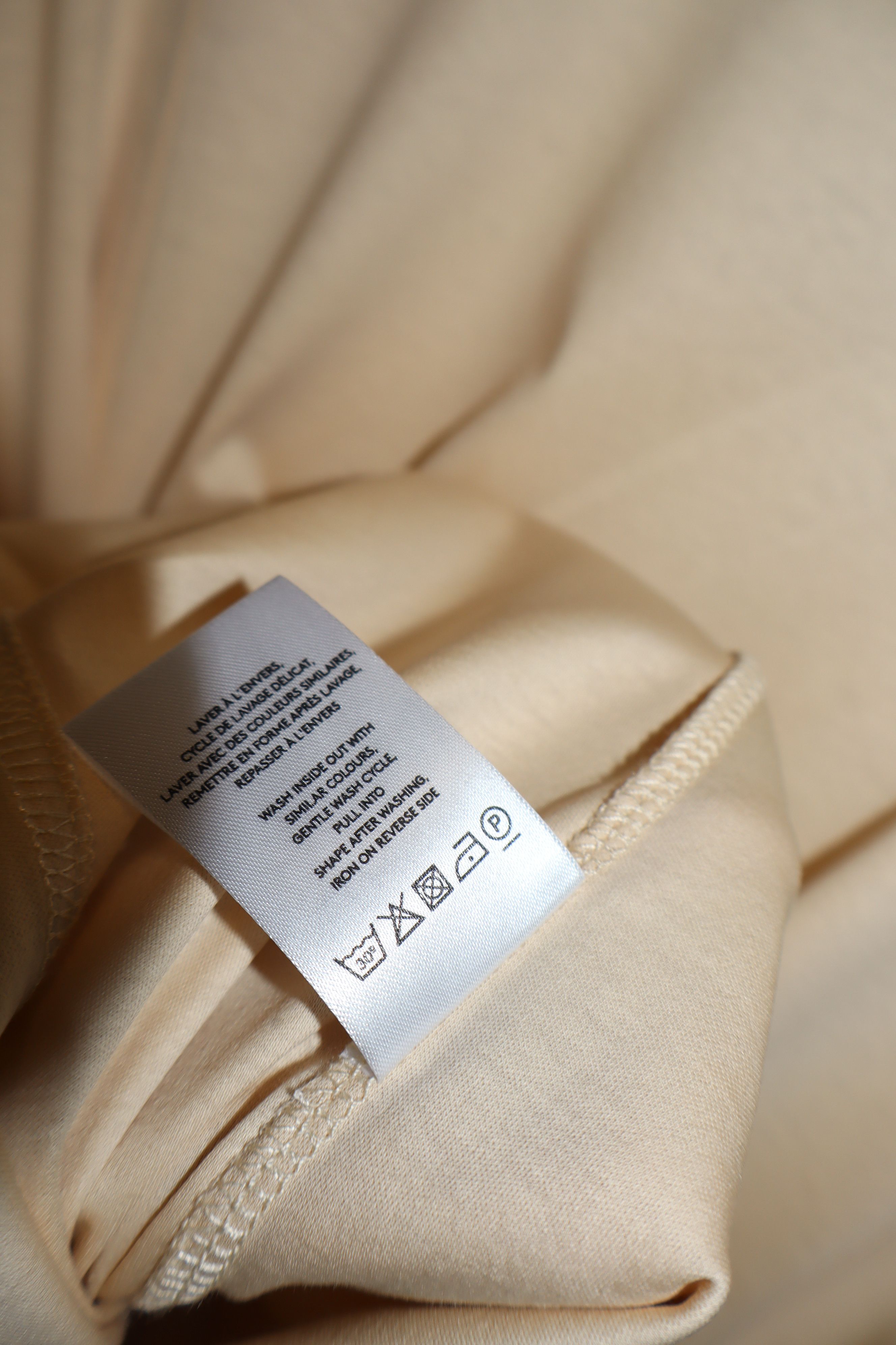 Lemaire Wooven cotton t-shirt Size XS / US 0-2 / IT 36-38 - 9 Thumbnail