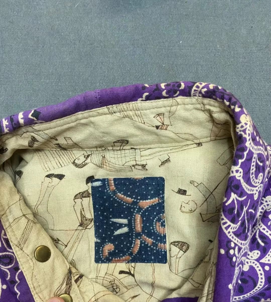 Visvim VISVIM ICT Down Bandana Rare Cashew Colorway 2 Size US M / EU 48-50 / 2 - 3 Thumbnail