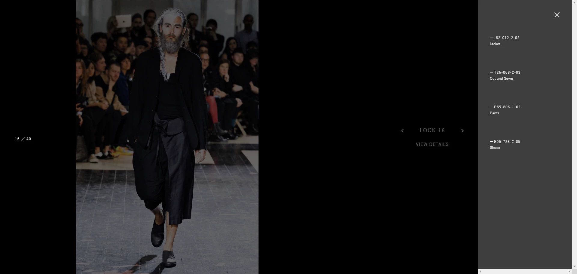 Yohji Yamamoto Yohji Yamamoto 14SS Rain Back-Zip Bias Blazer Sz 2 Size US M / EU 48-50 / 2 - 6 Thumbnail