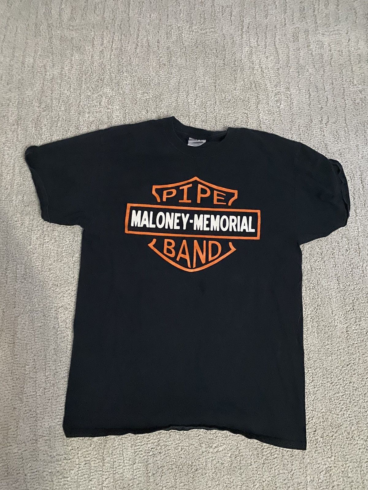 Band Tees × Vintage Vintage tee Pipe Maloney-memorial band Size US M / EU 48-50 / 2 - 1 Thumbnail