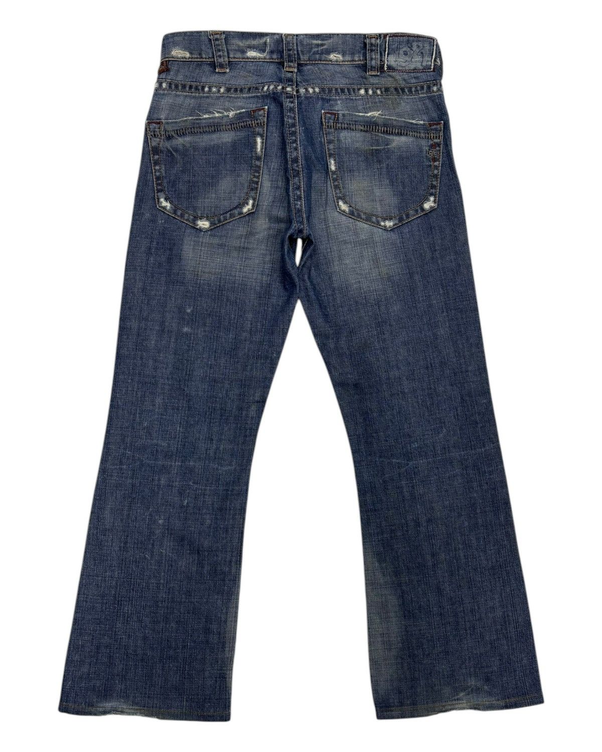 Flare Jeans Ripped Made in Canada 1921 Y2K True Religion