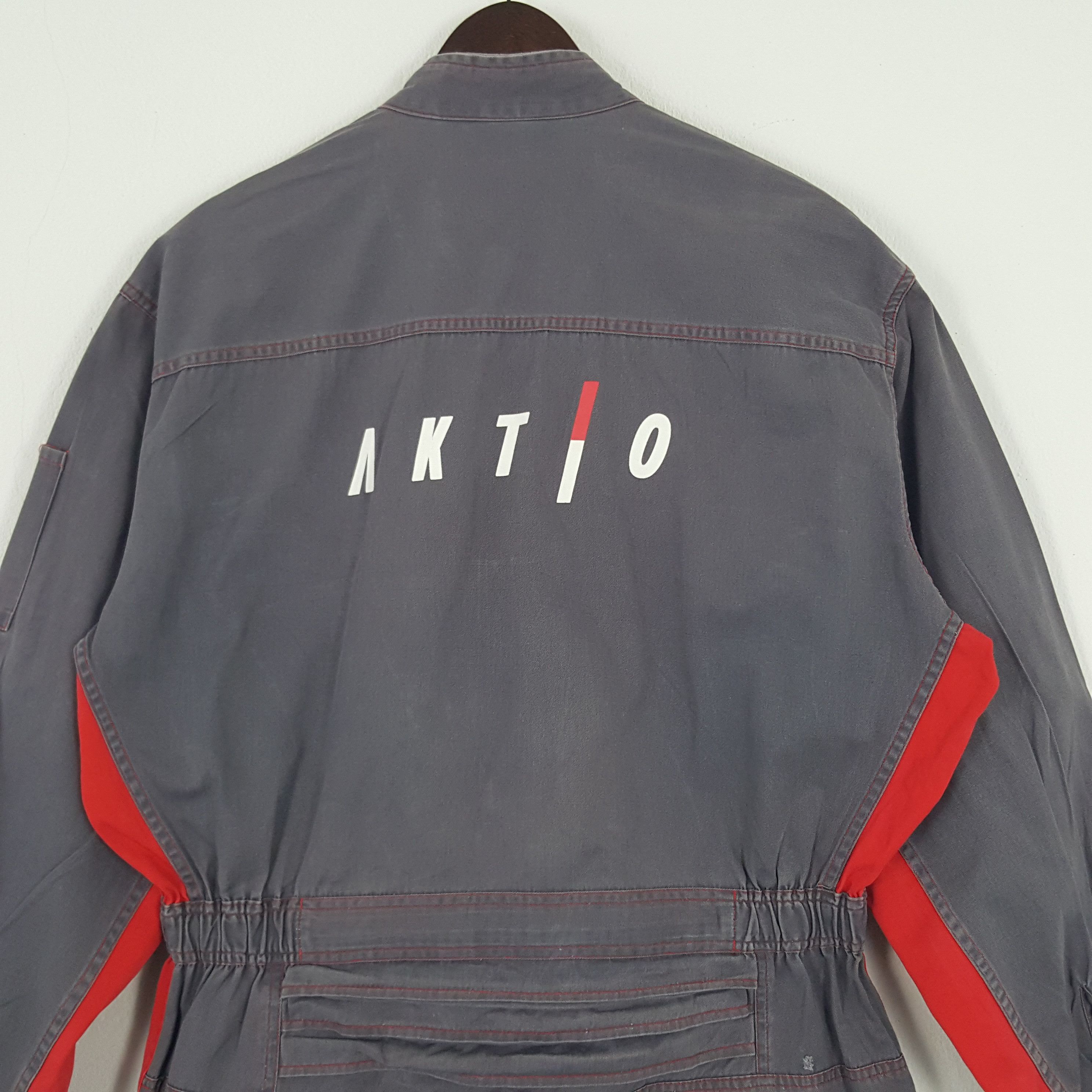Japanese Brand × Vintage Vintage AKTO Japanese Coverall Jacket Size US XL / EU 56 / 4 - 2 Thumbnail